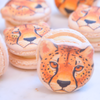 Cheetah Macarons