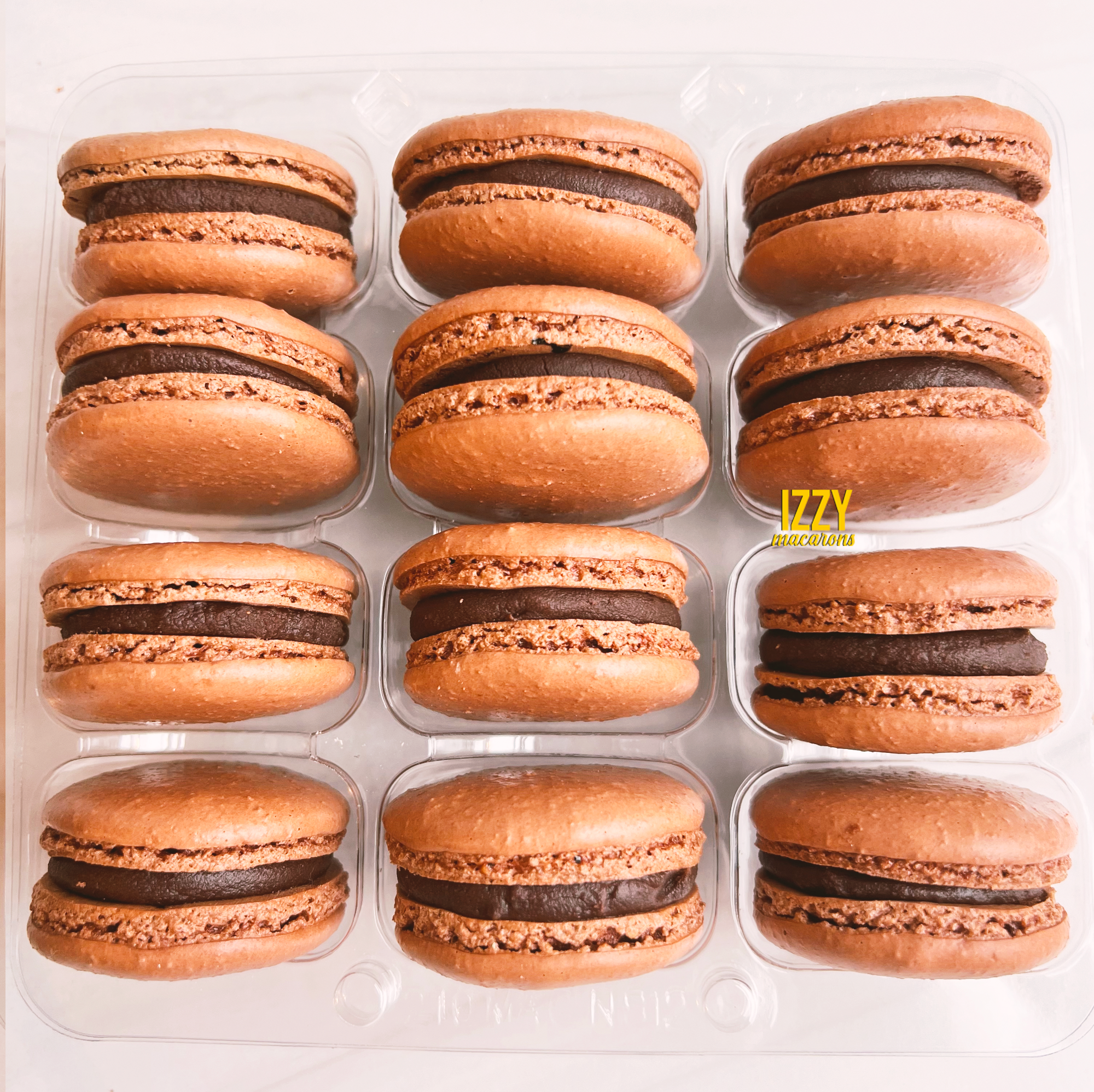 Chocolate French Macarons