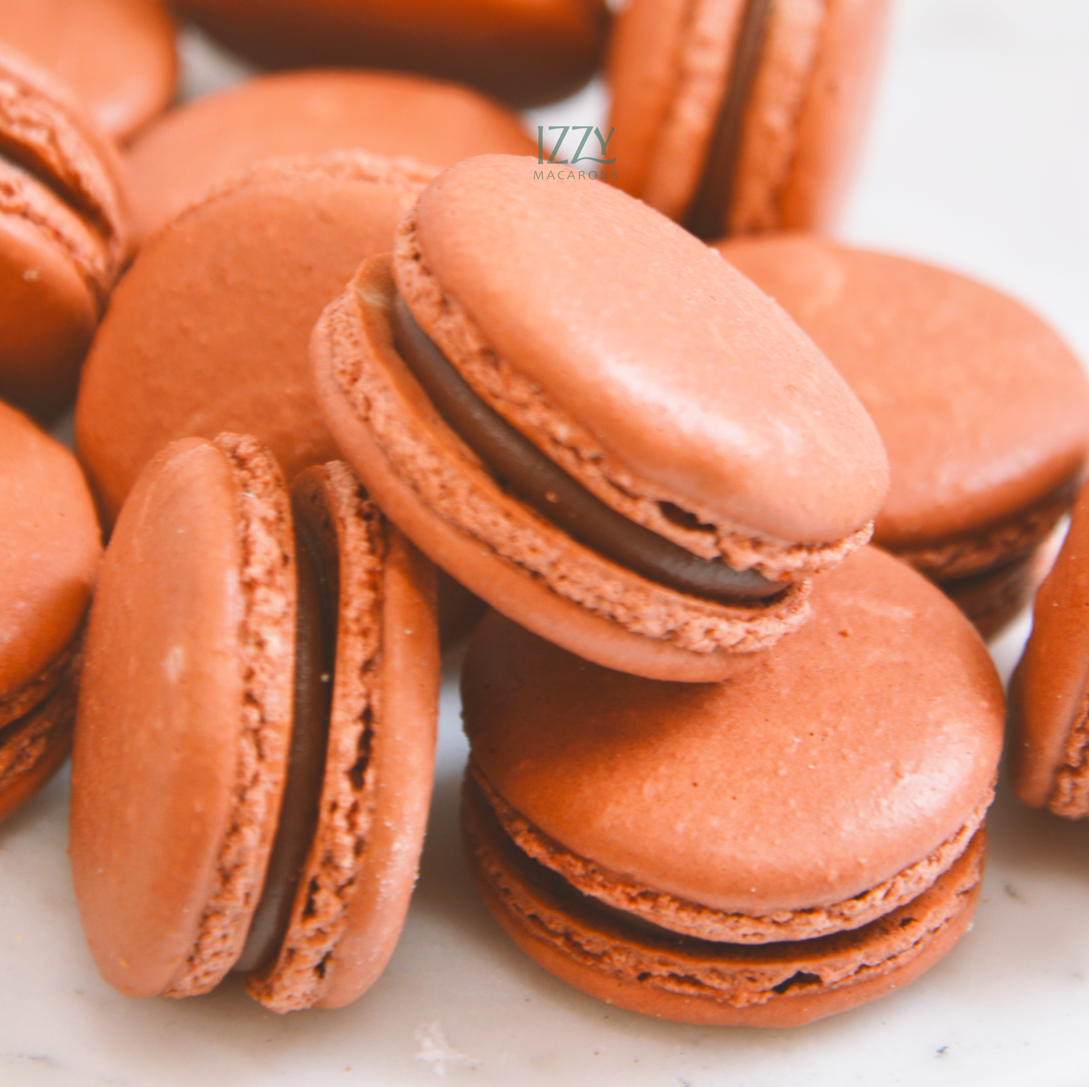 Chocolate French Macarons