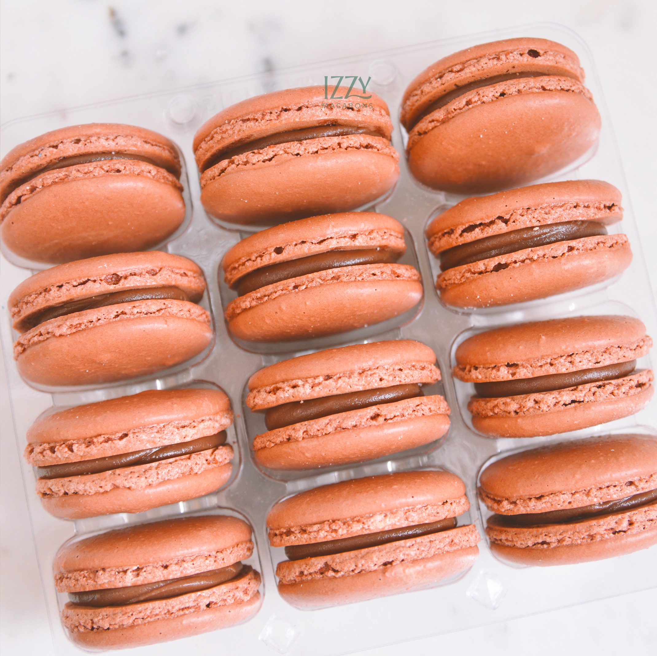 Chocolate French Macarons