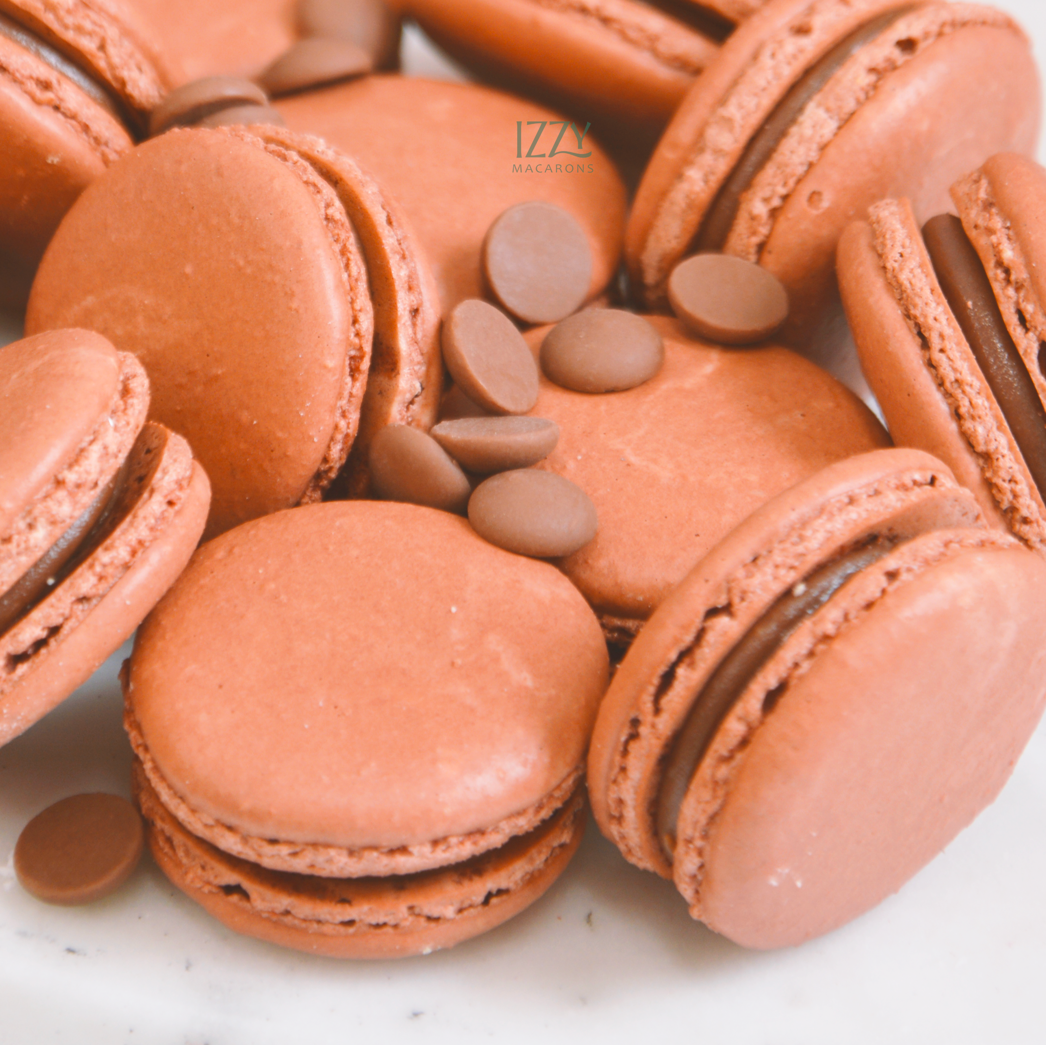 Chocolate French Macarons