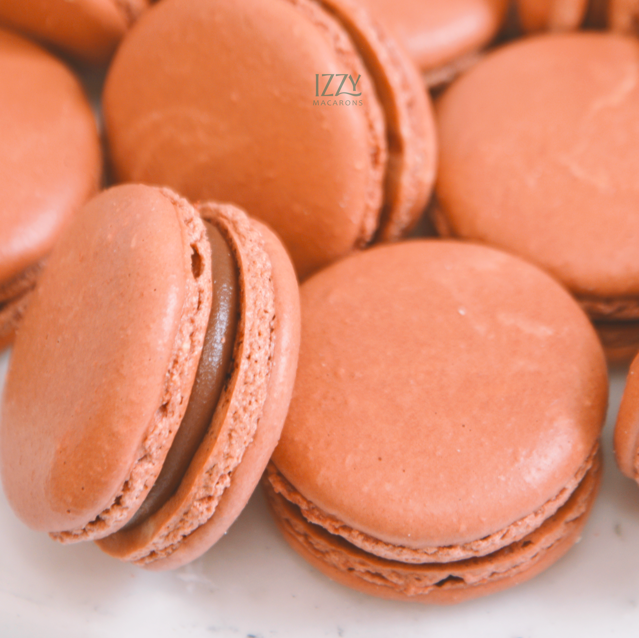 Chocolate French Macarons