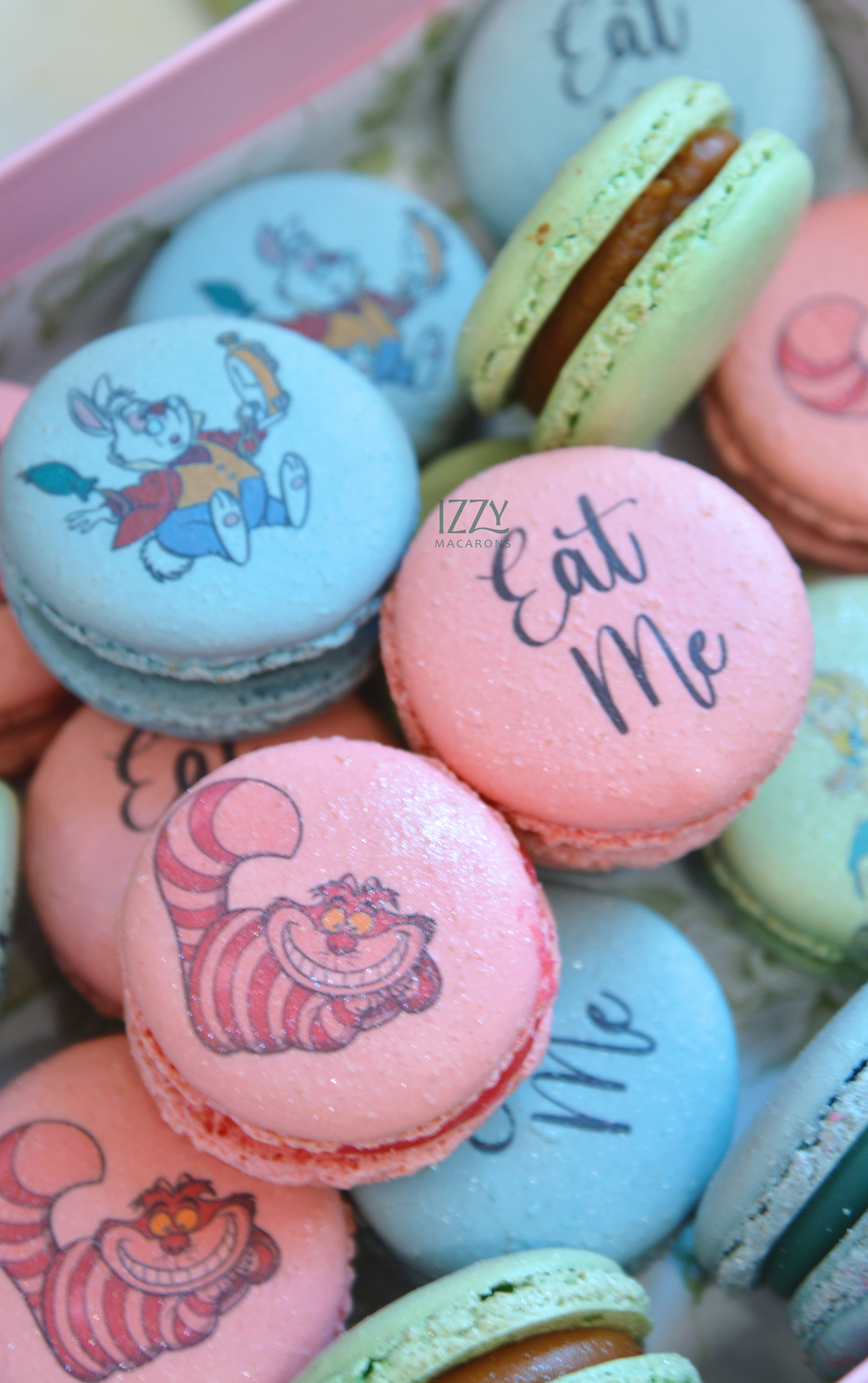 Wonderland Eat Me Macarons