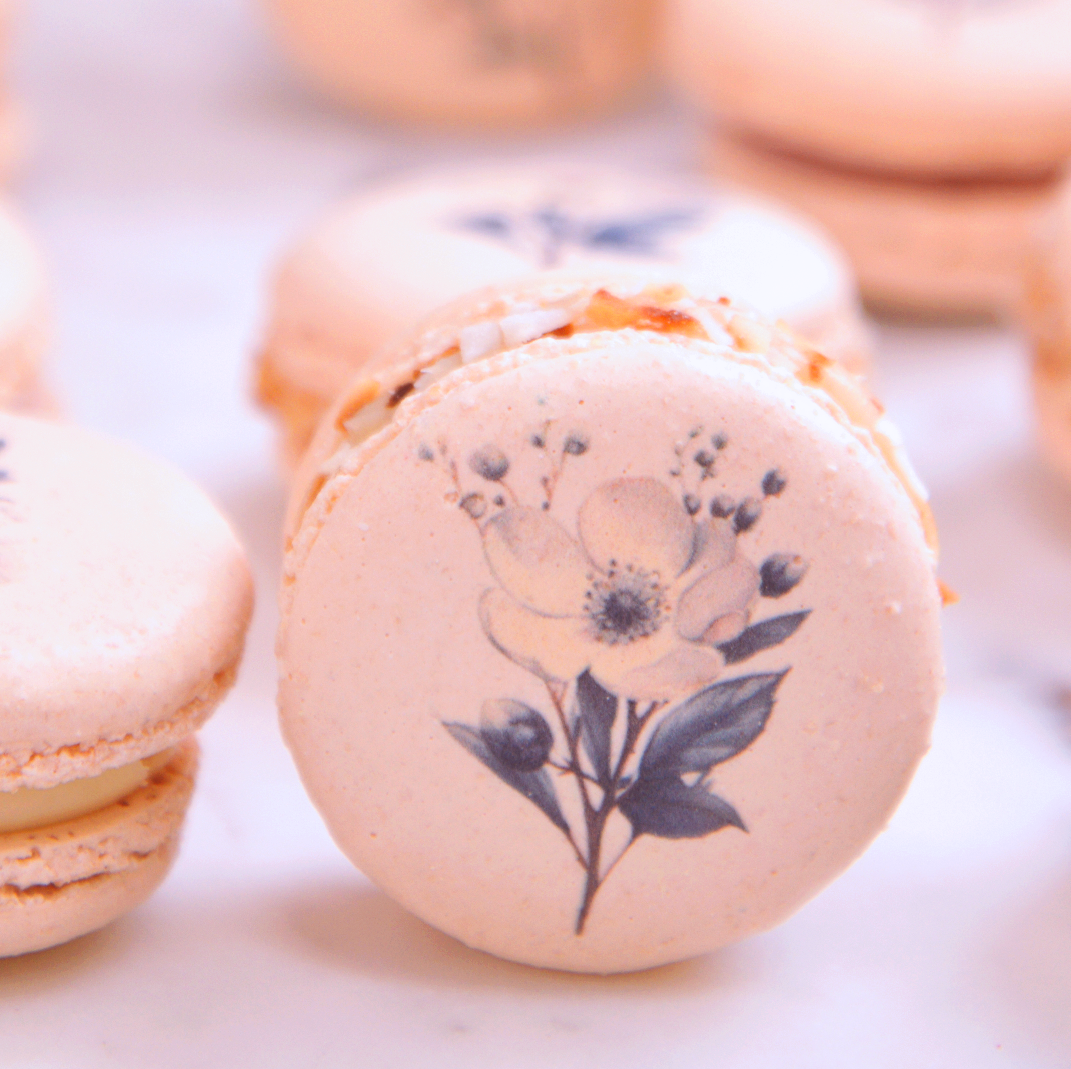 Choose your Flowers Macarons