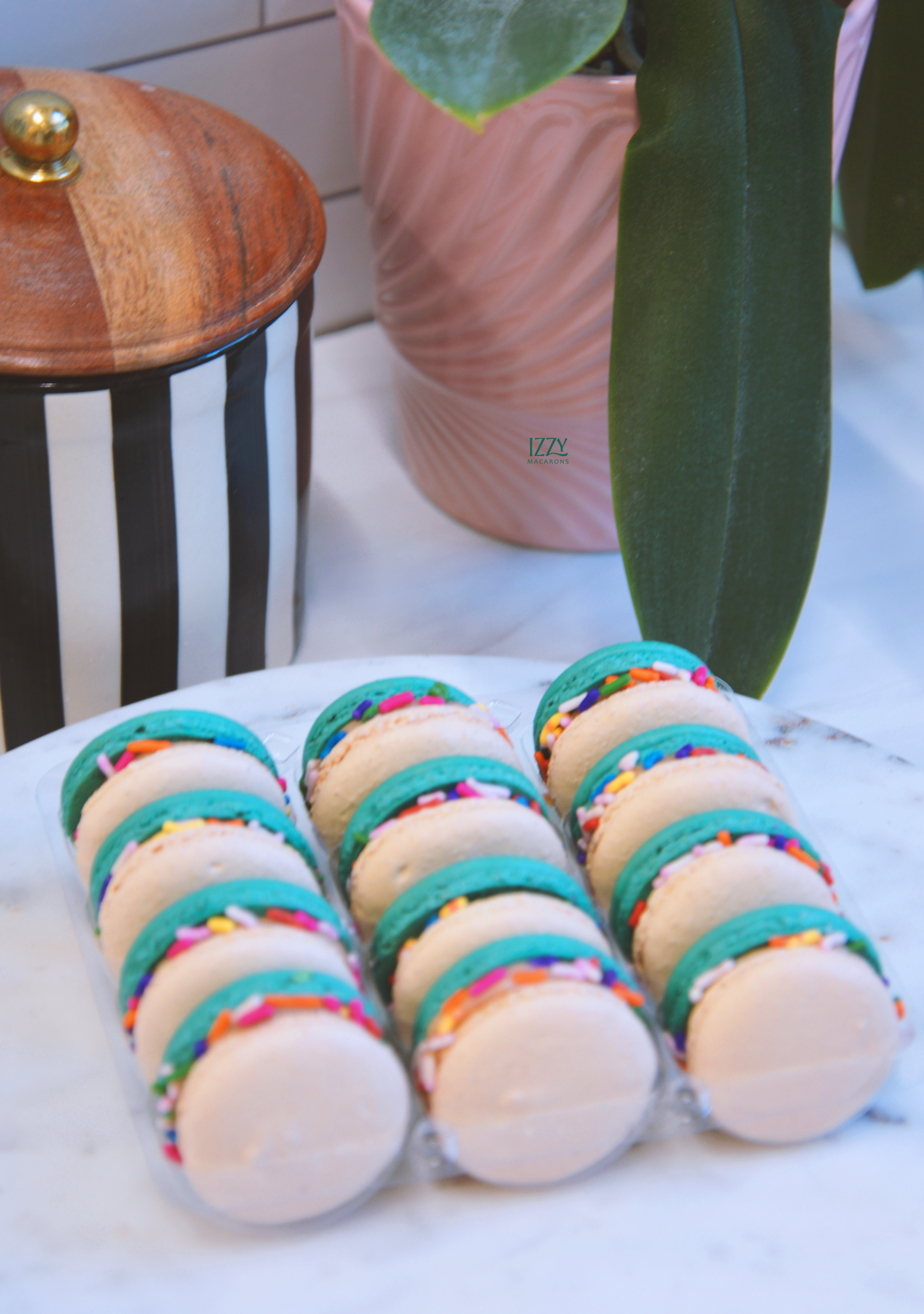 Fruity Pebbles Macarons