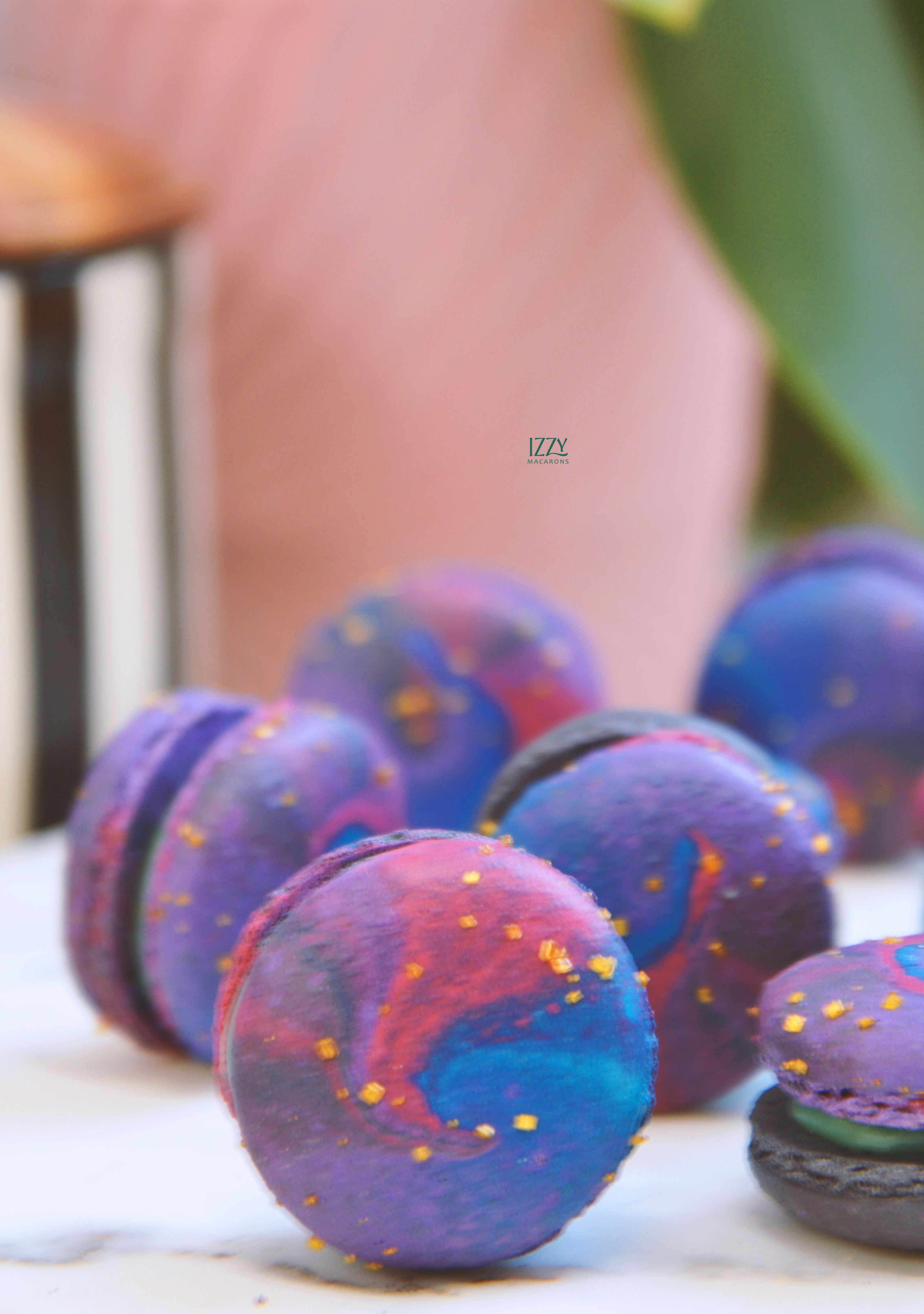 Galaxy Macarons