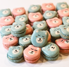 Load image into Gallery viewer, Pink and Blue Teddy Bears Macarons - Izzy Macarons