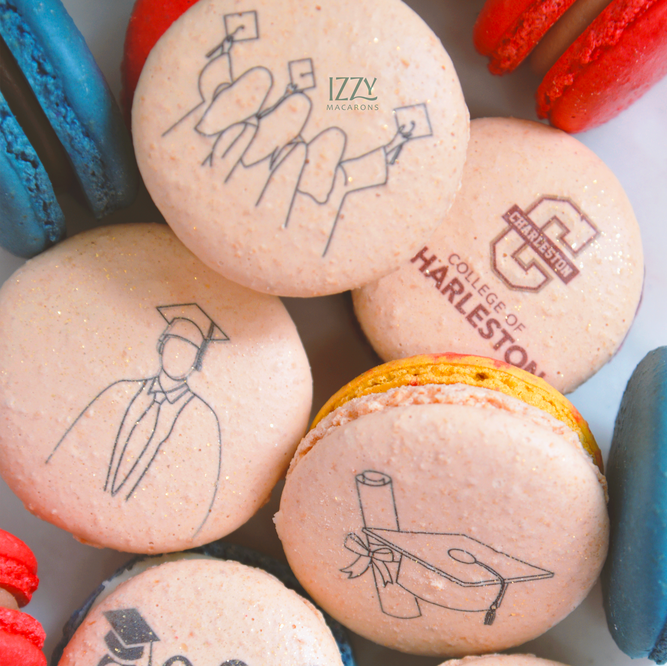 Graduation Macarons