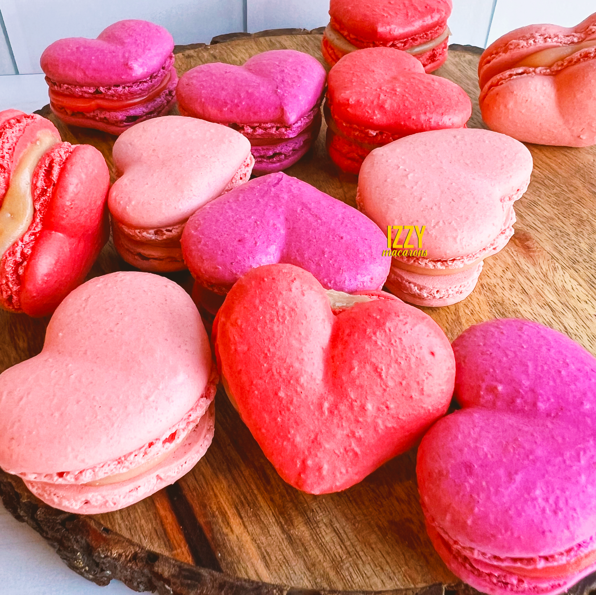 Hearts French Macarons