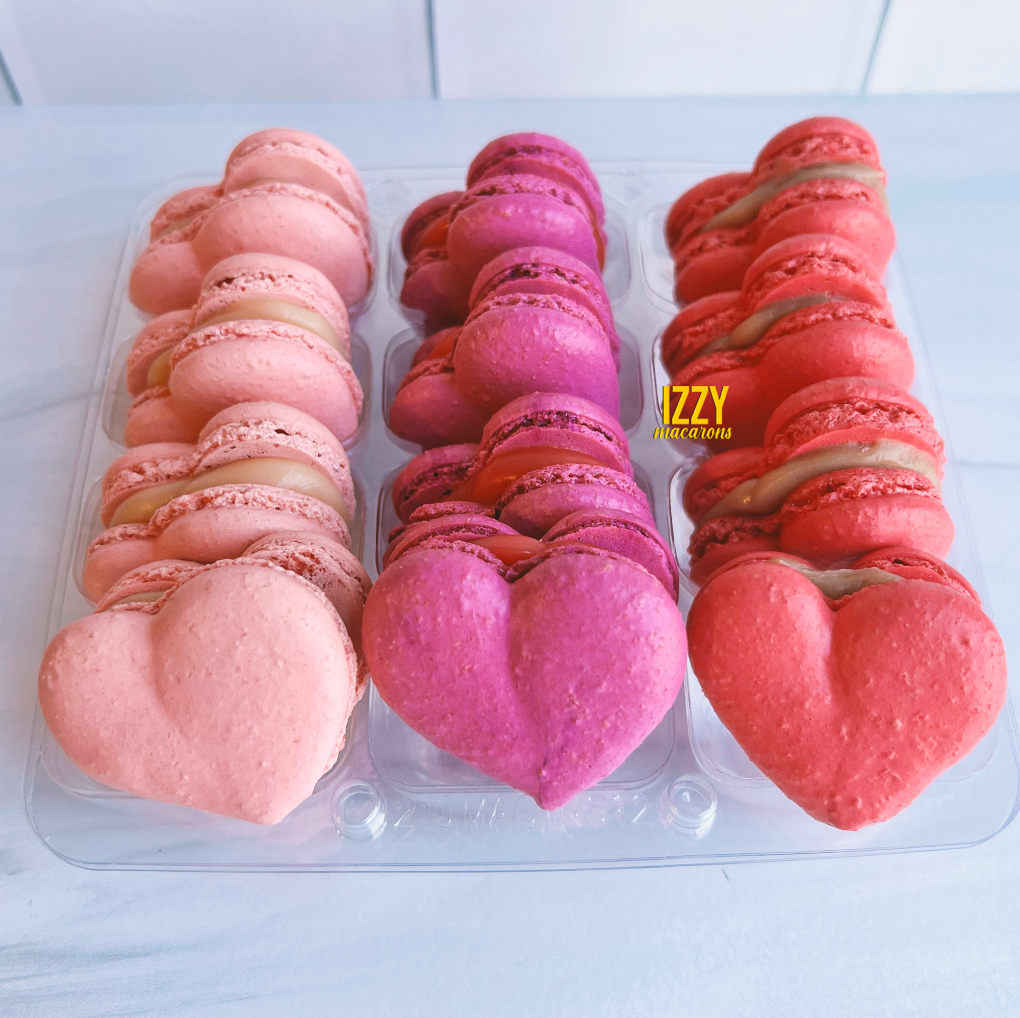 Hearts French Macarons