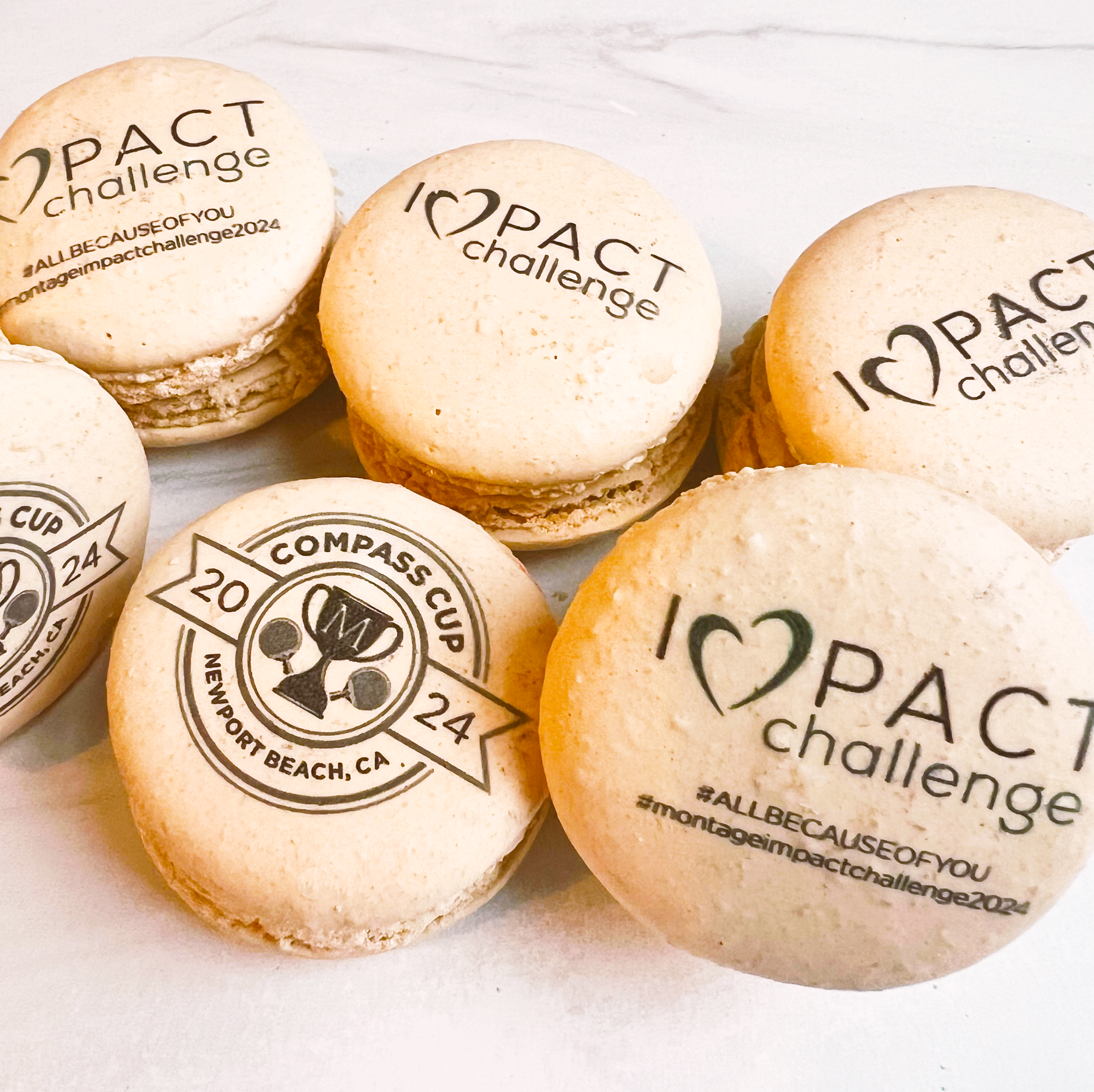 Picture/ Logo Macarons - Edible Print