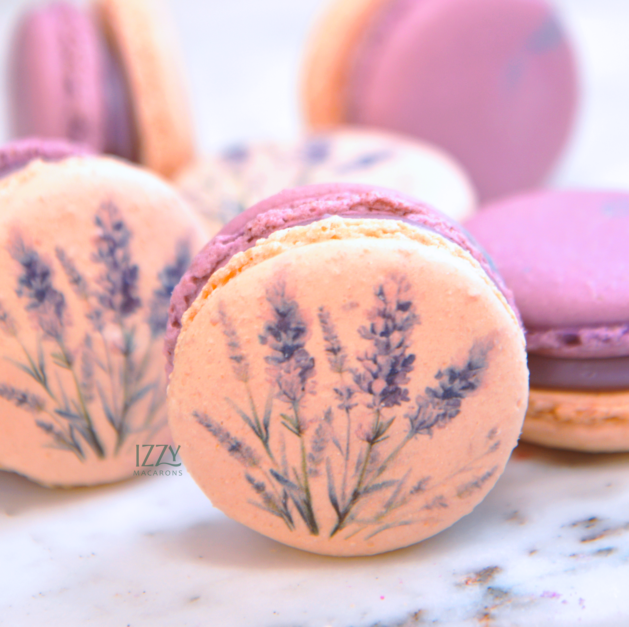 Lavender Prints Macarons - Lavender Flavor