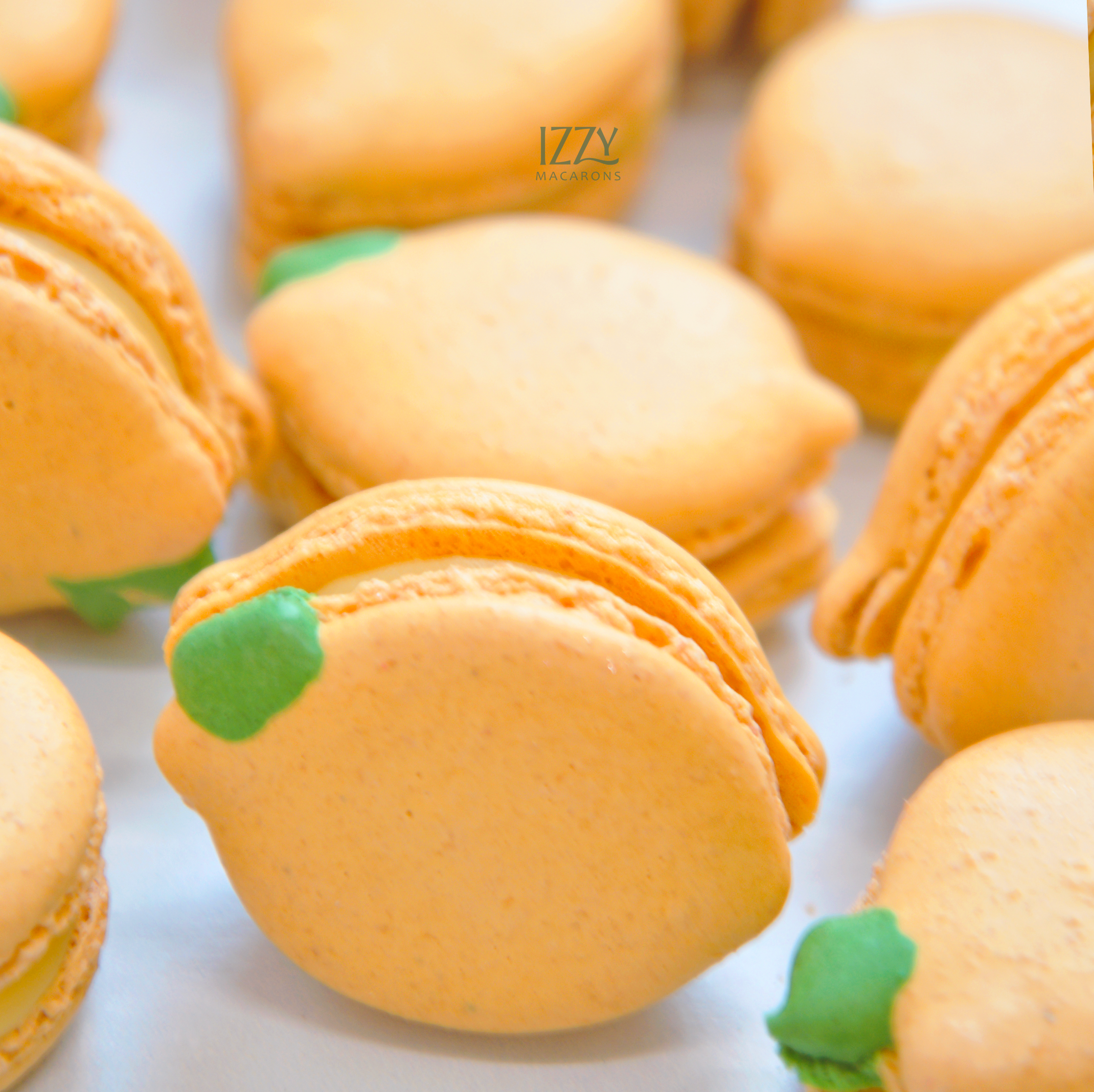 Lemon Shaped Macarons