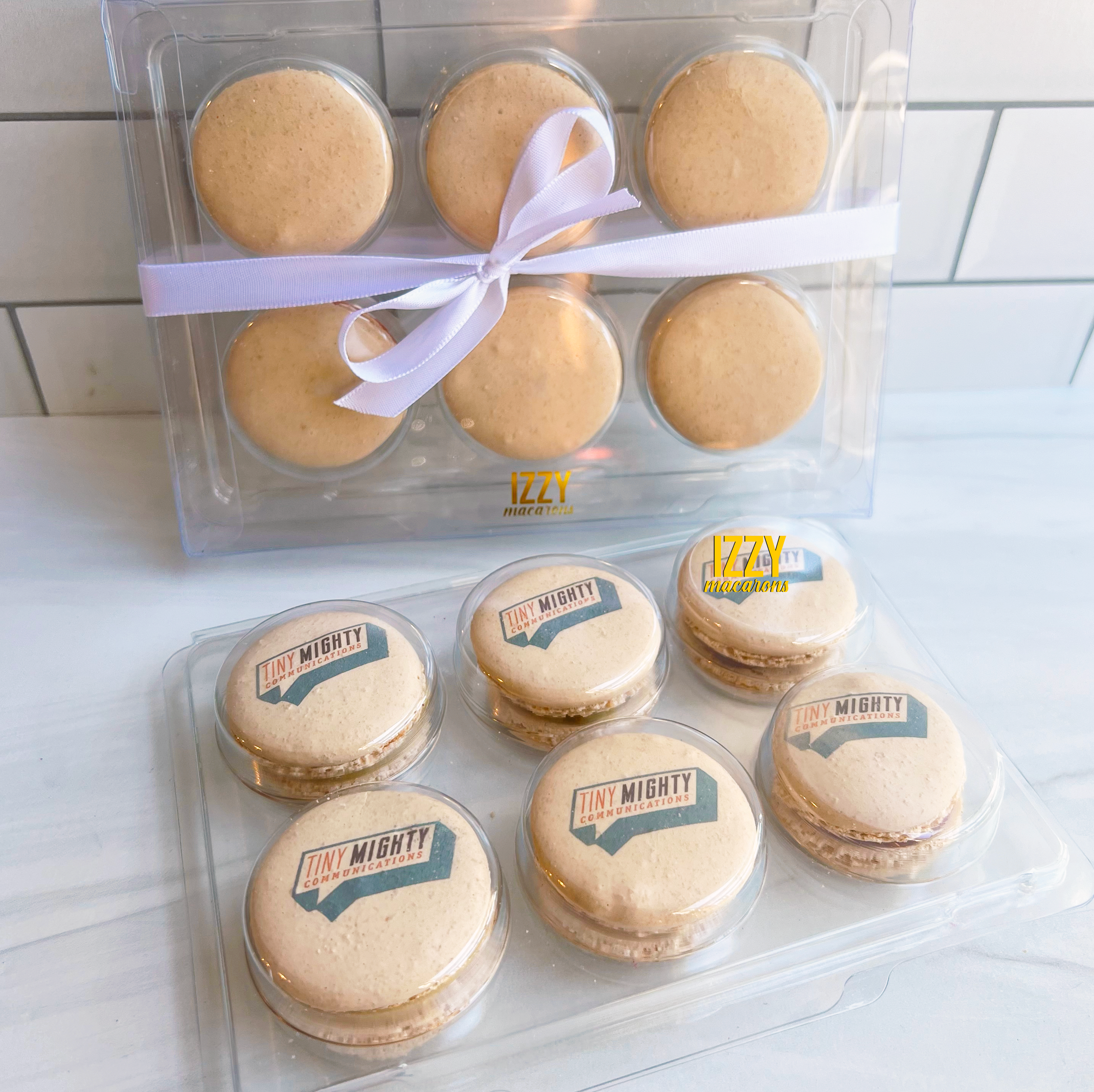 Logo Macarons - Edible Print