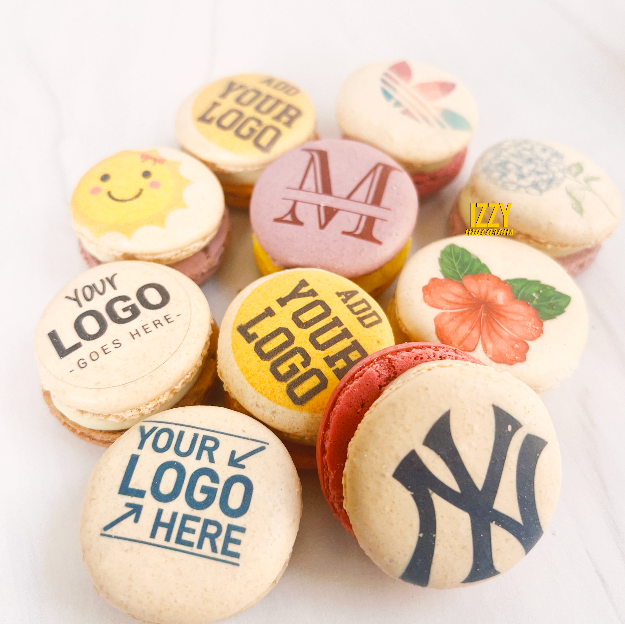 Picture/ Logo Macarons - Edible Print