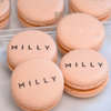 500 Milly Logo Macarons - Milly - May 7th delivery