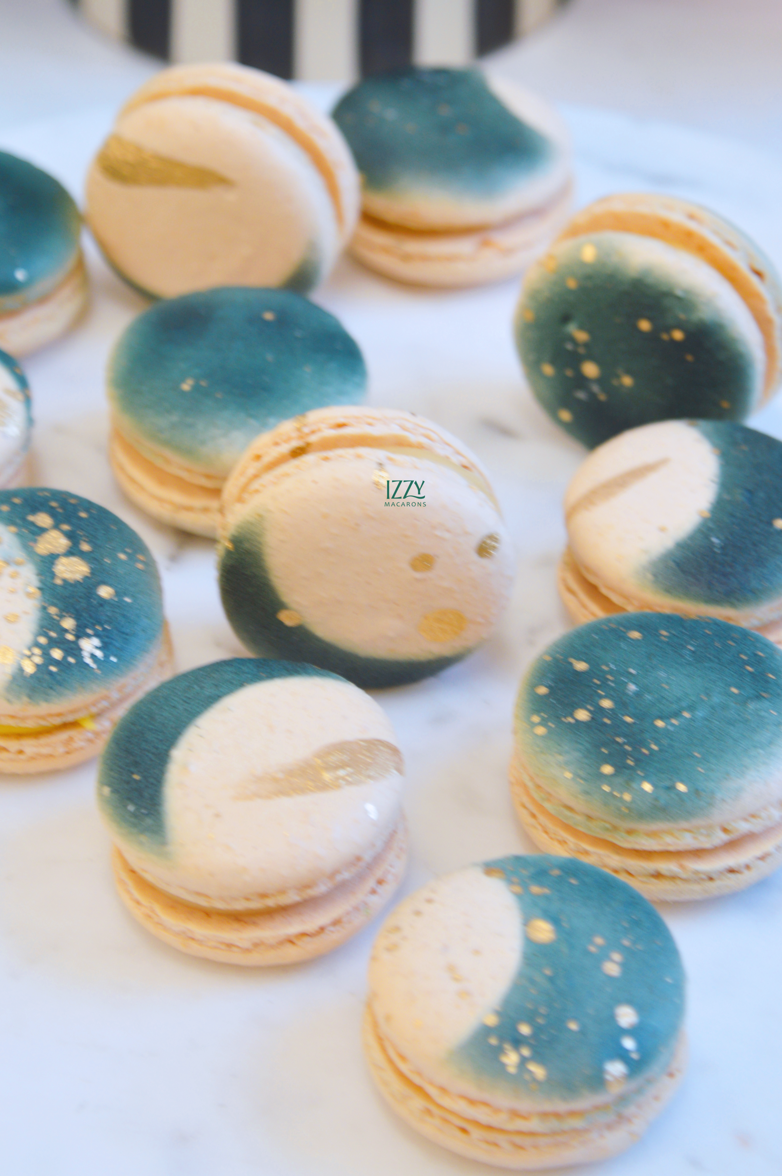 Moon Phases Macarons