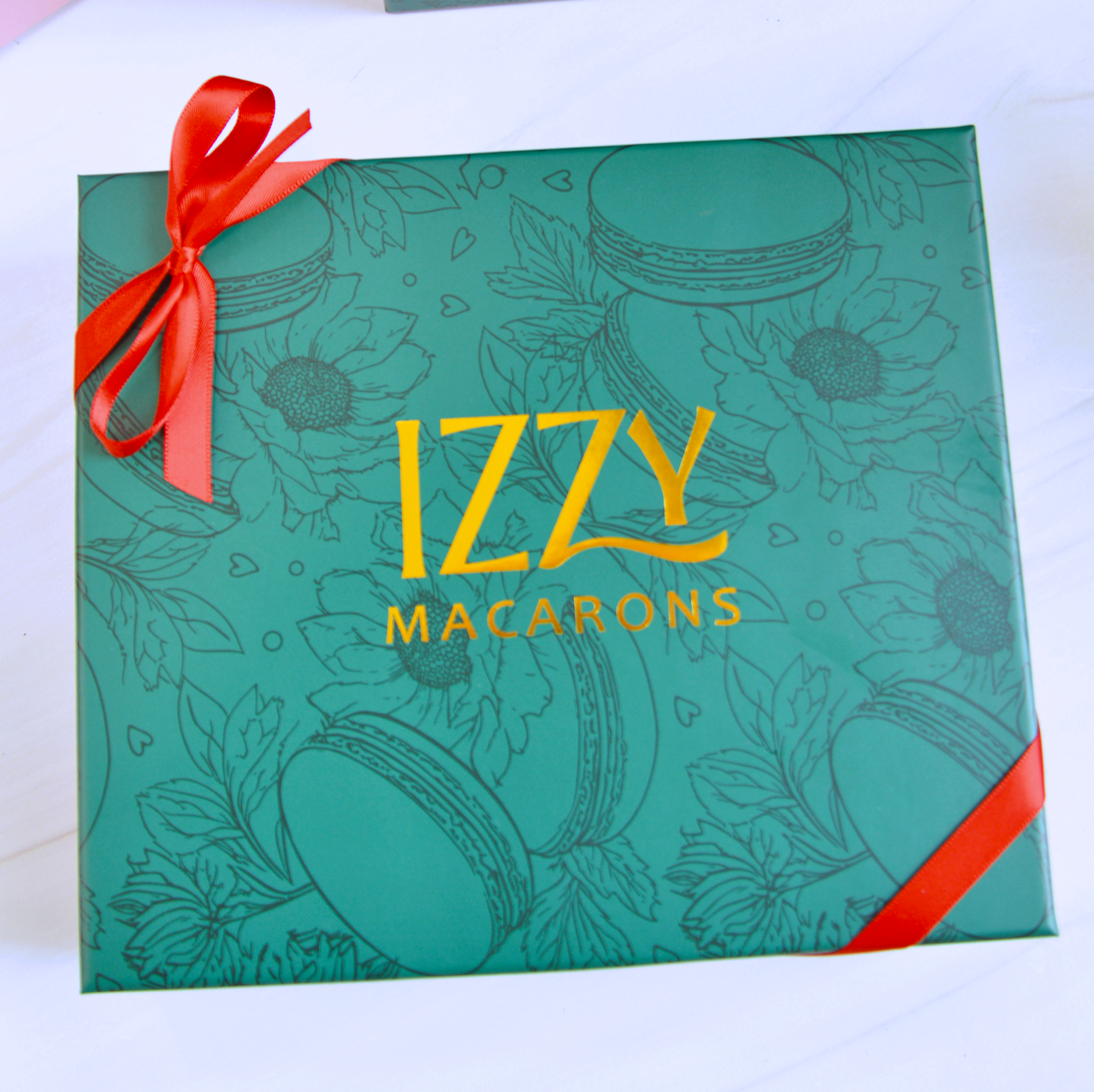 Rigid Box - Izzy Macarons Packaging