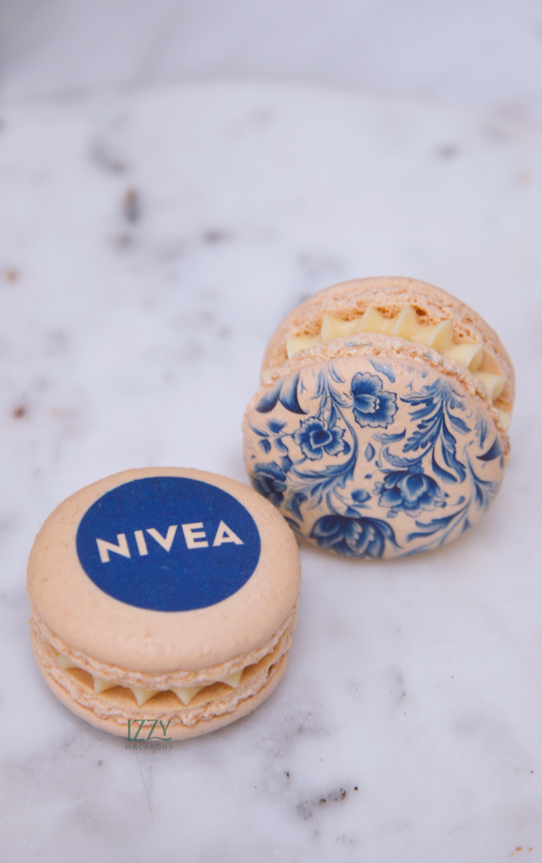 Logo Macarons - Edible Print