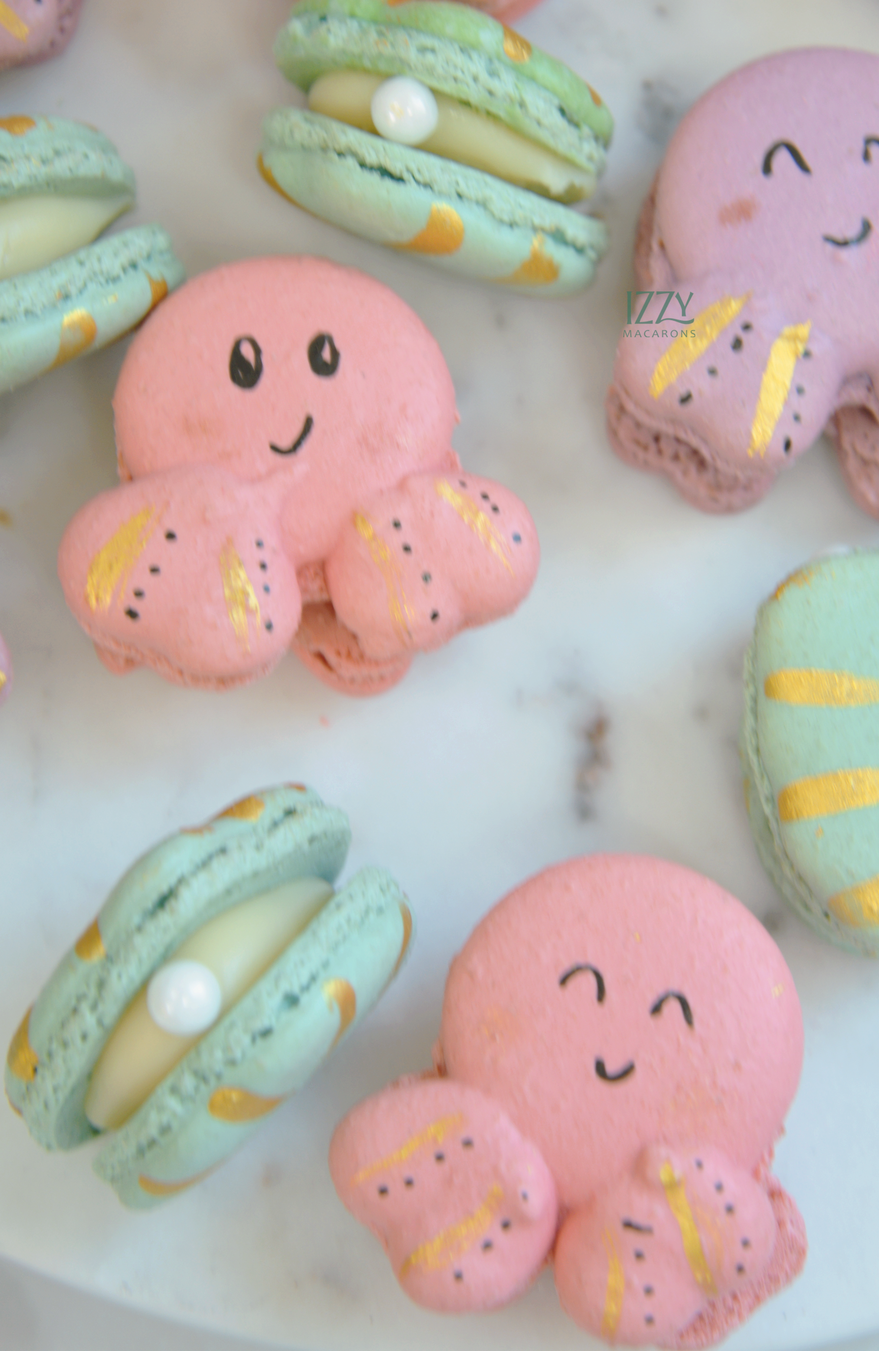 Octopus Macarons