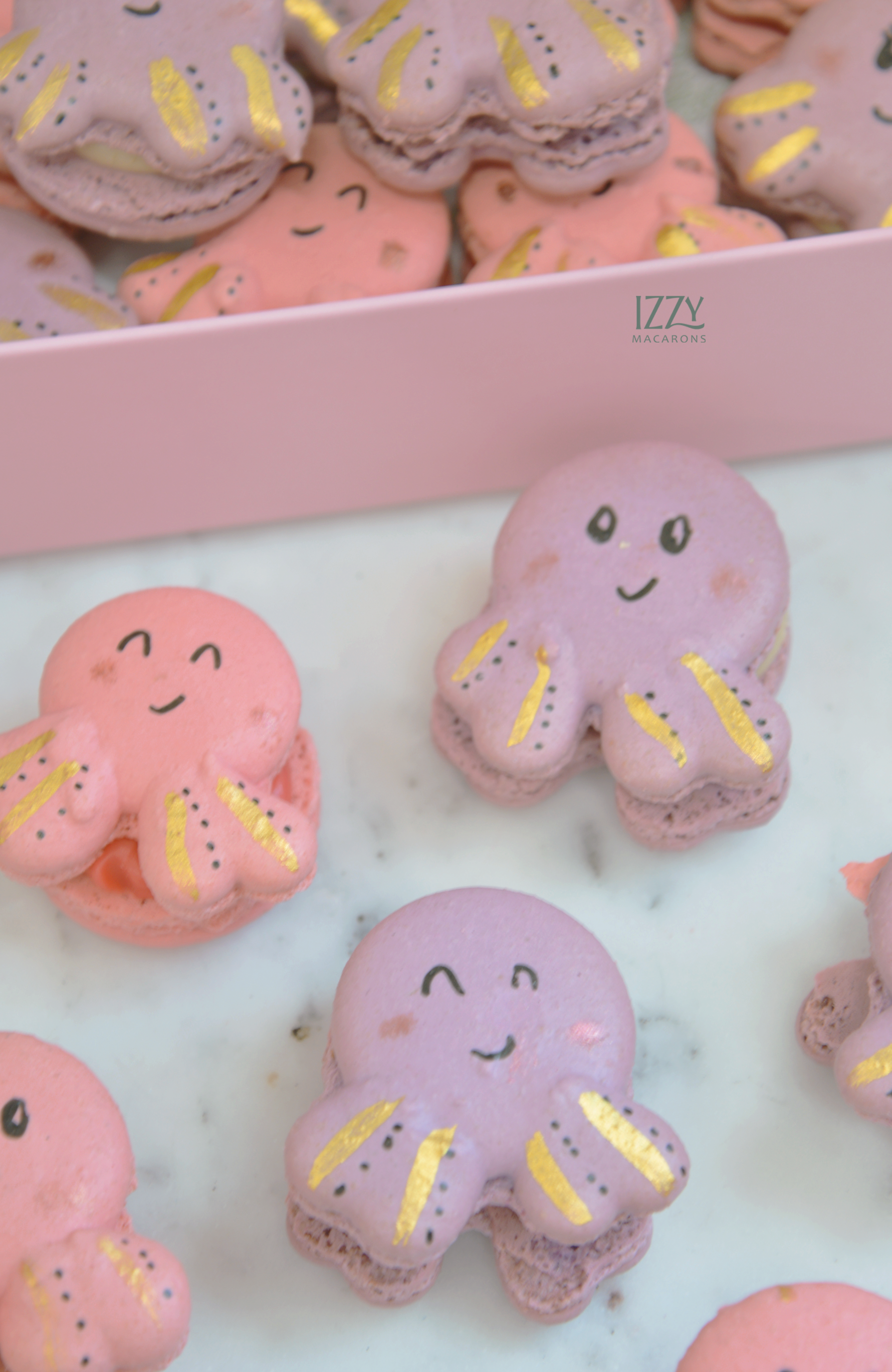 Octopus Macarons