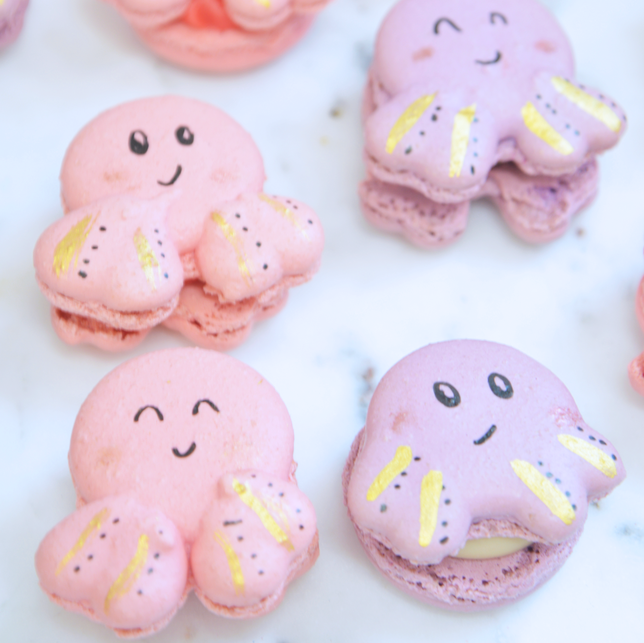 Octopus Macarons