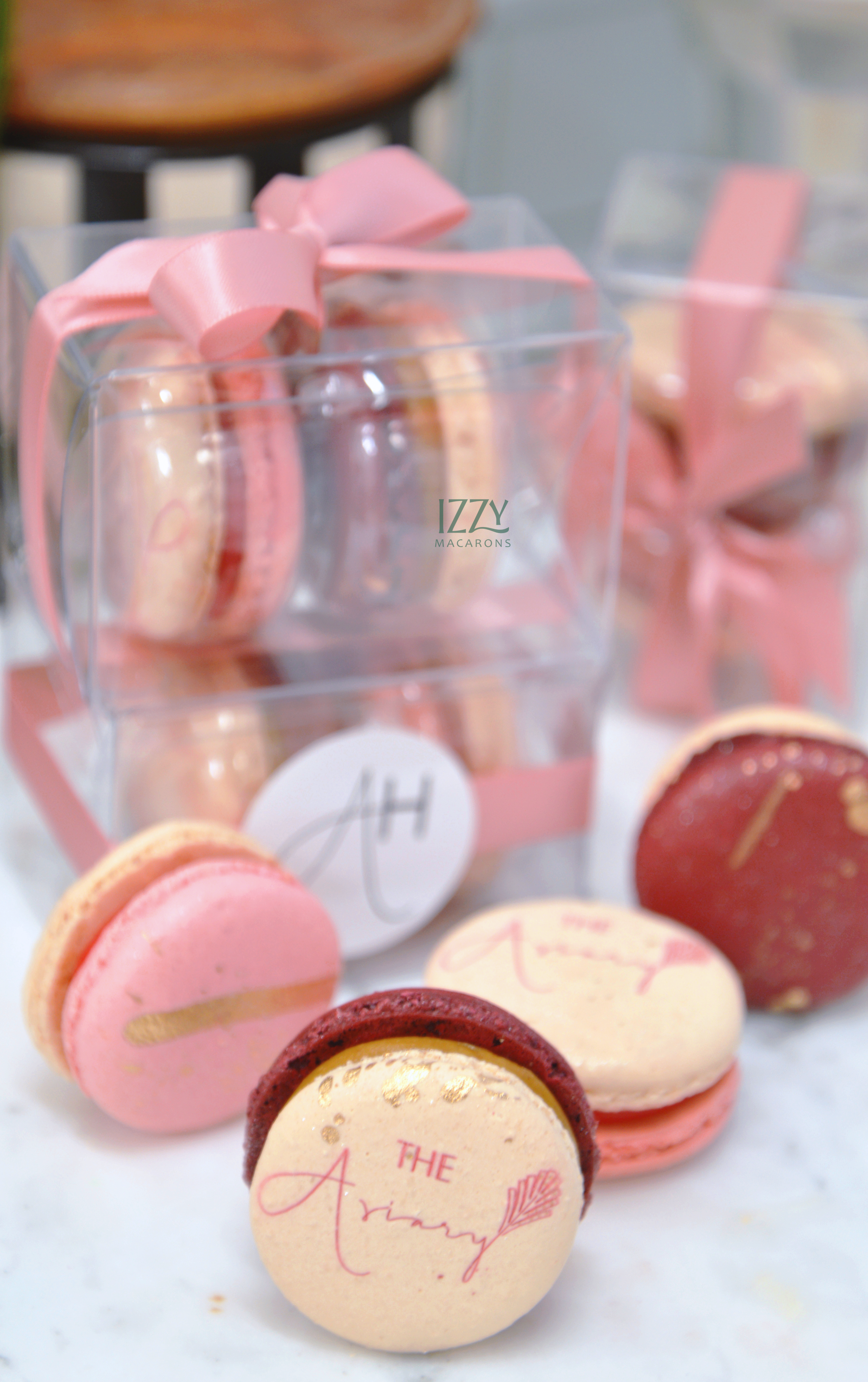 Customized Party Favor Macarons