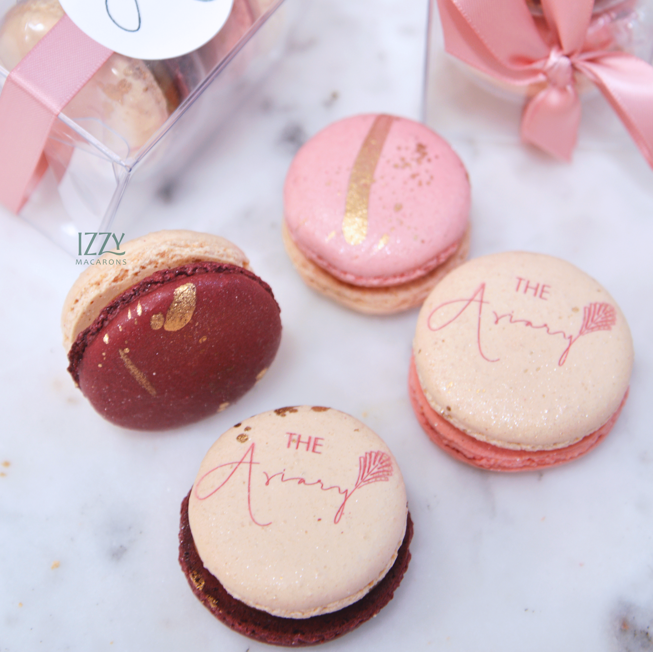 Customized Party Favor Macarons