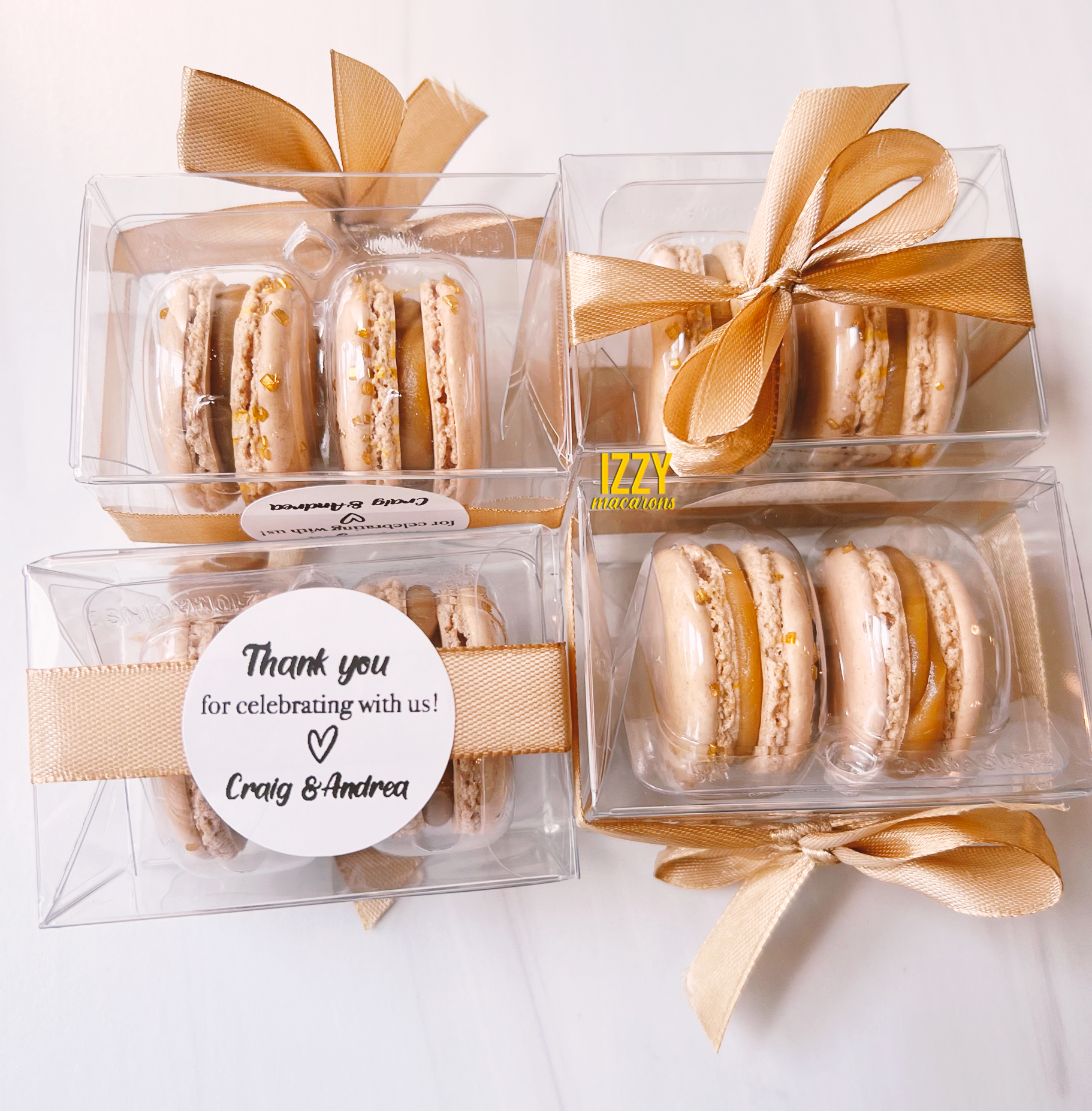 Party Favor Macarons - Izzy Macarons