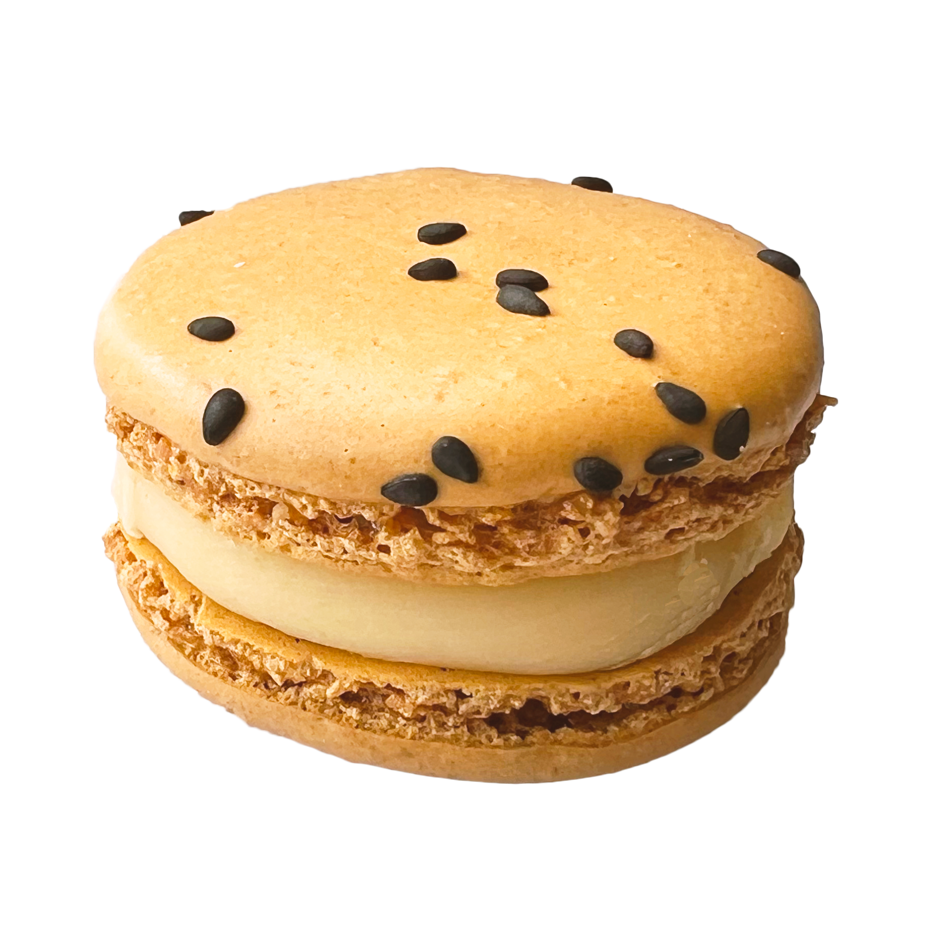 Passion Fruit Macarons - Izzy Macarons