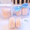 Pearl Party Favor - 2 Macarons