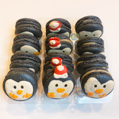 Penguin Macaron Christmas Edition – Izzy Macarons