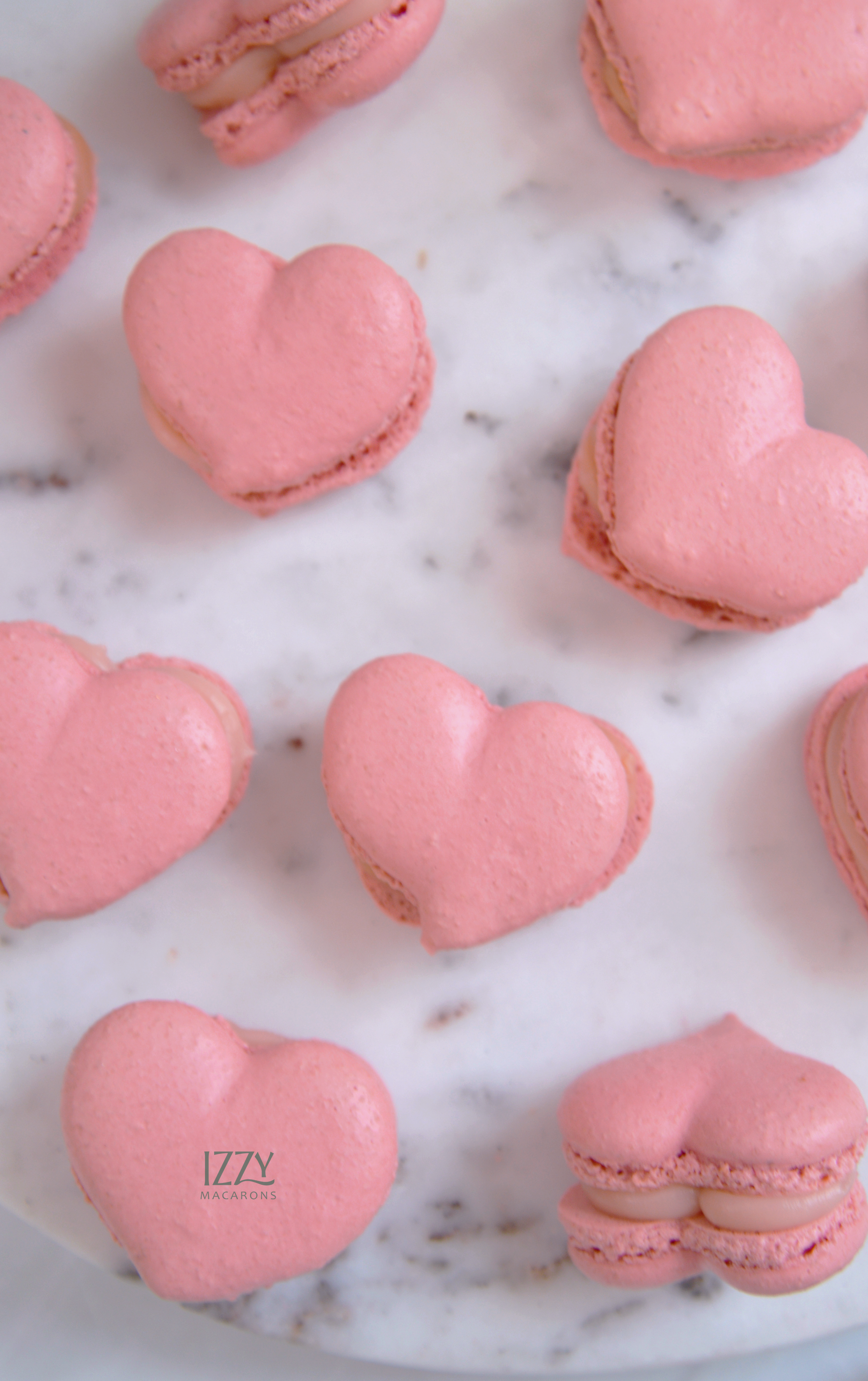 Pink Hearts - Strawberry Cream