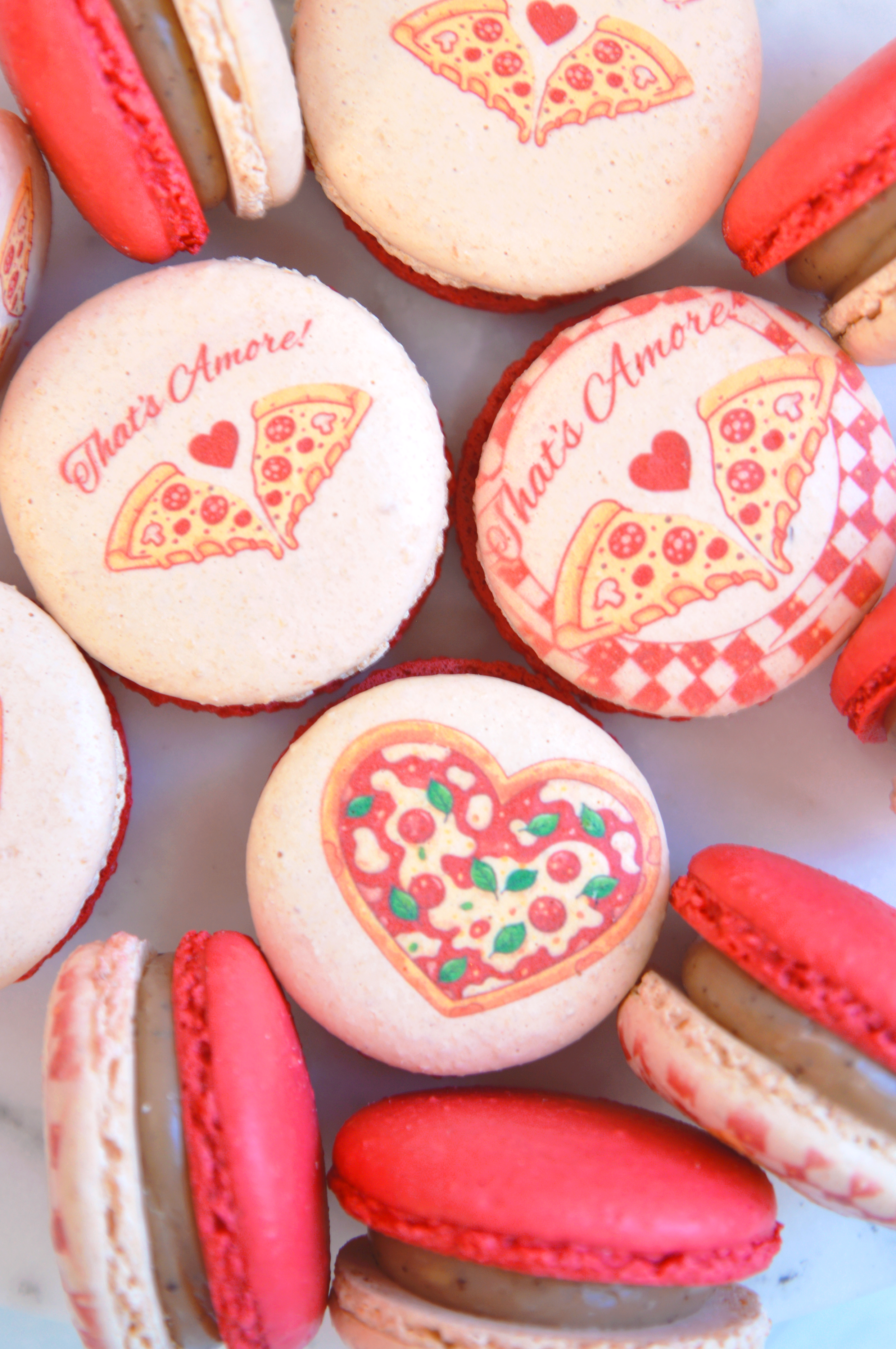 That's Amore Pizza Macarons