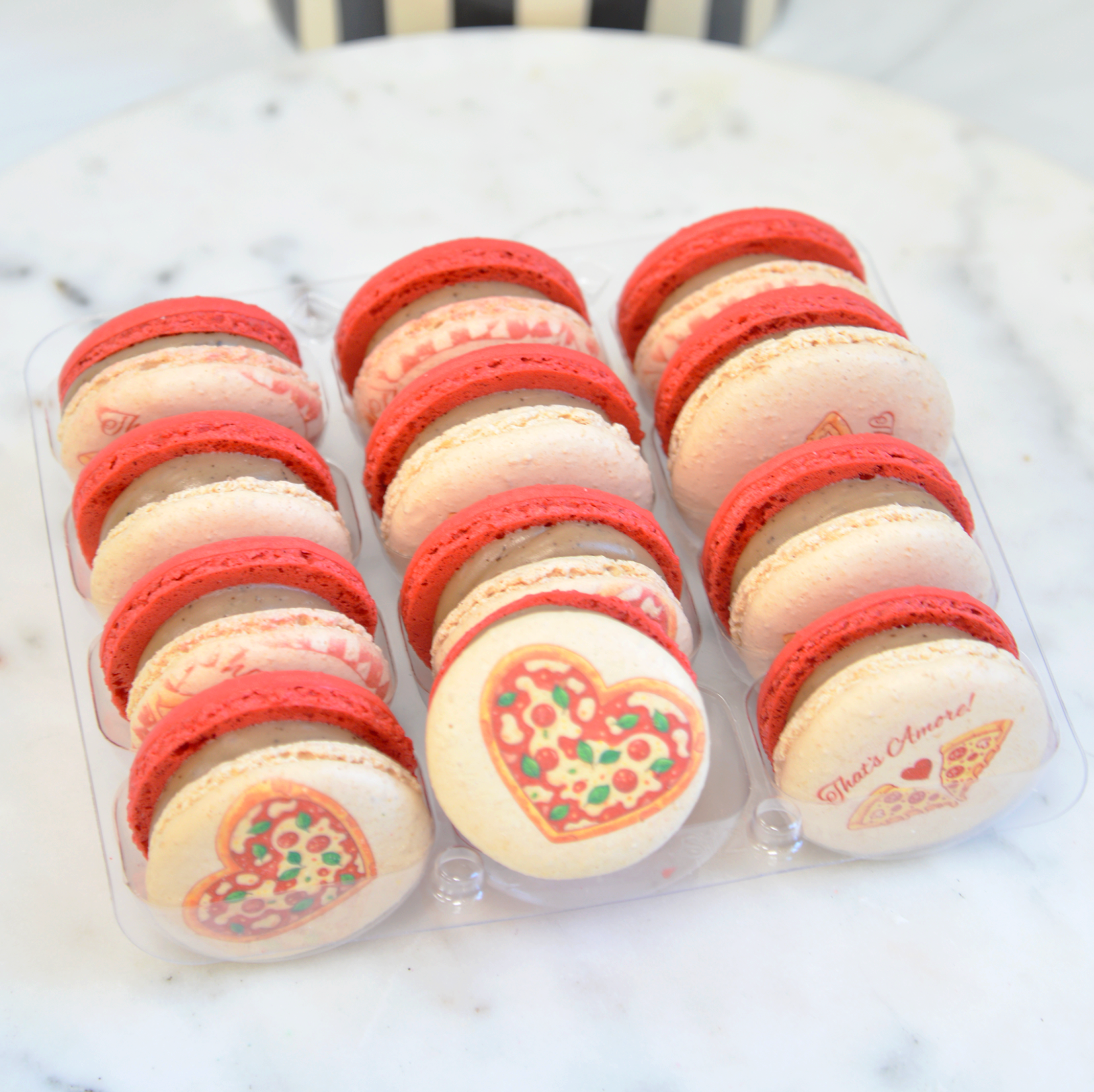 That's Amore Pizza Macarons