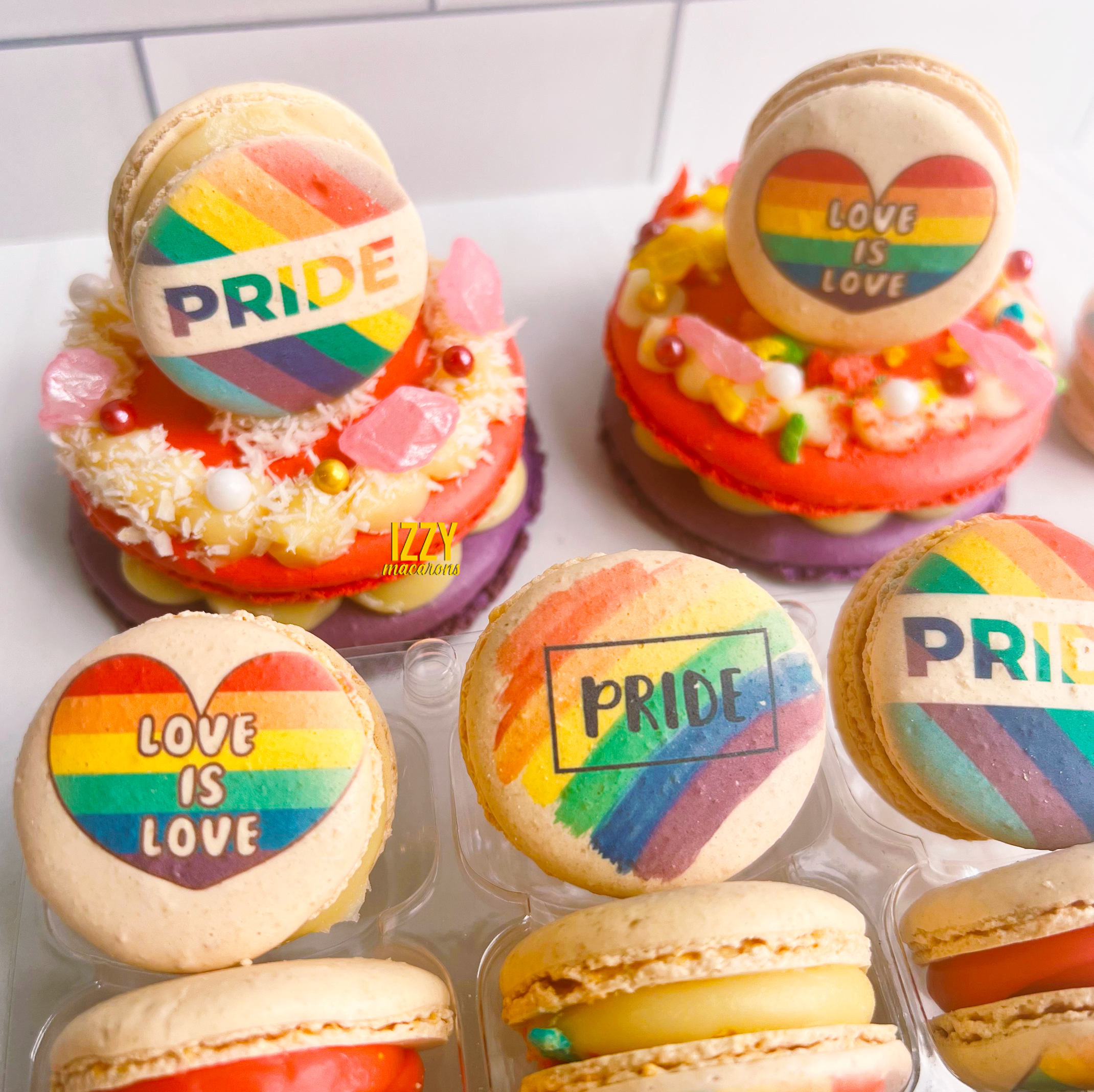 Pride Macarons