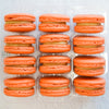 Pumpkin Spice Cheesecake - Orange Macarons