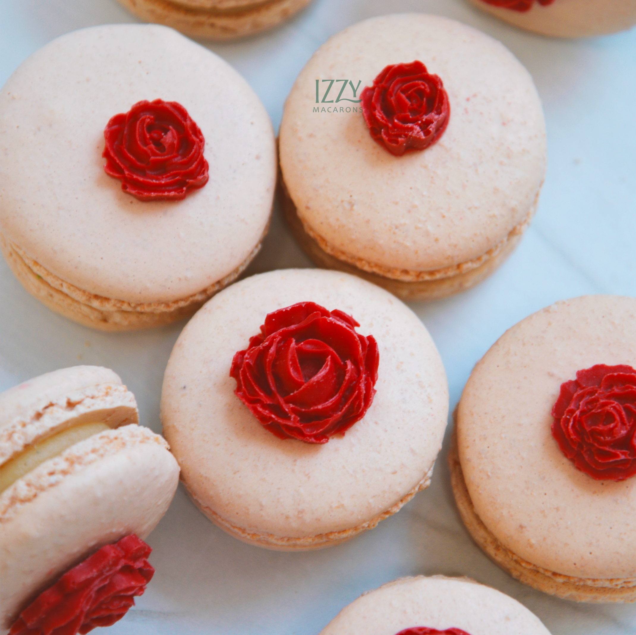 3D Red Rose Chocolate Flower