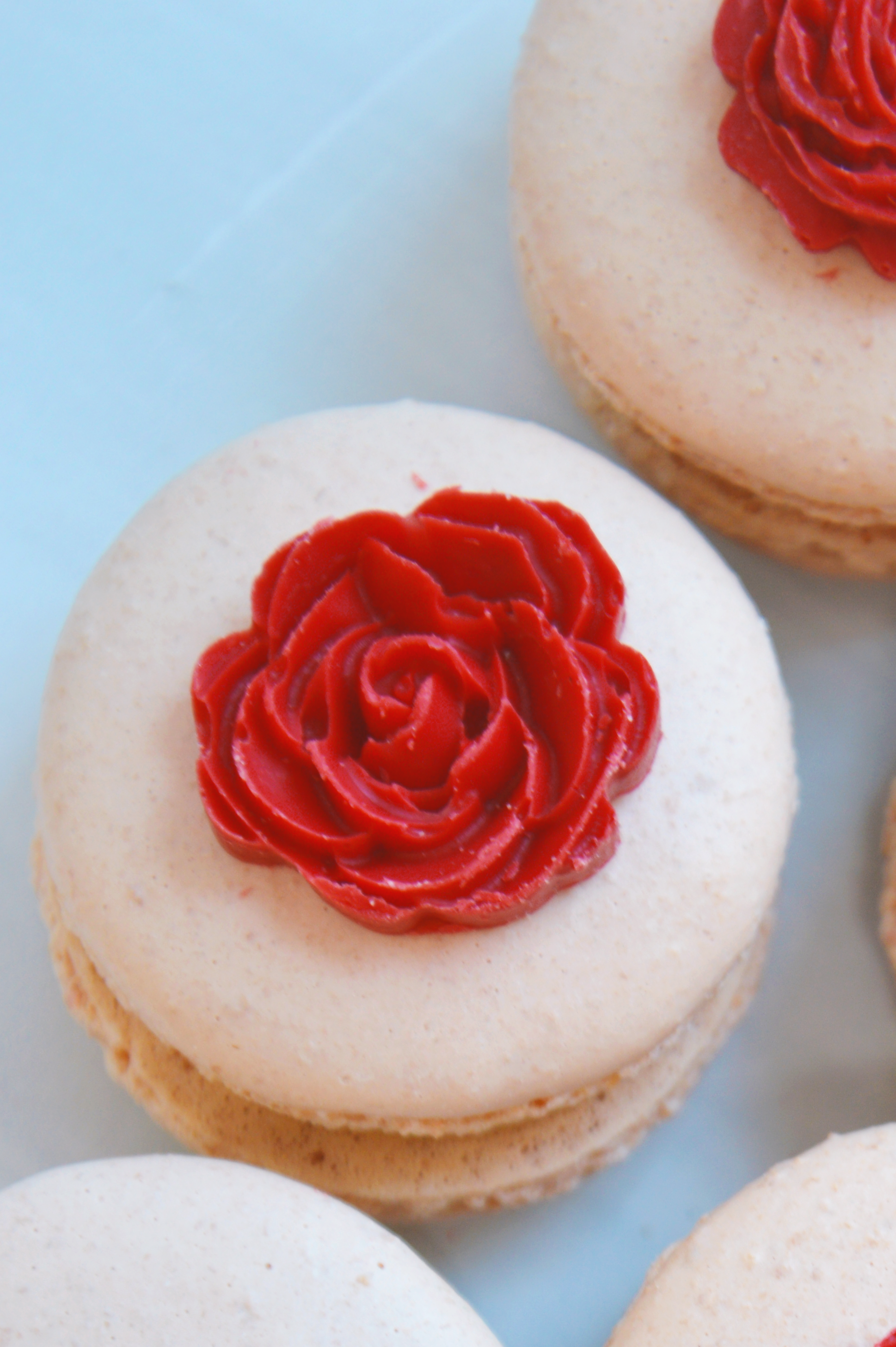 3D Red Rose Chocolate Flower