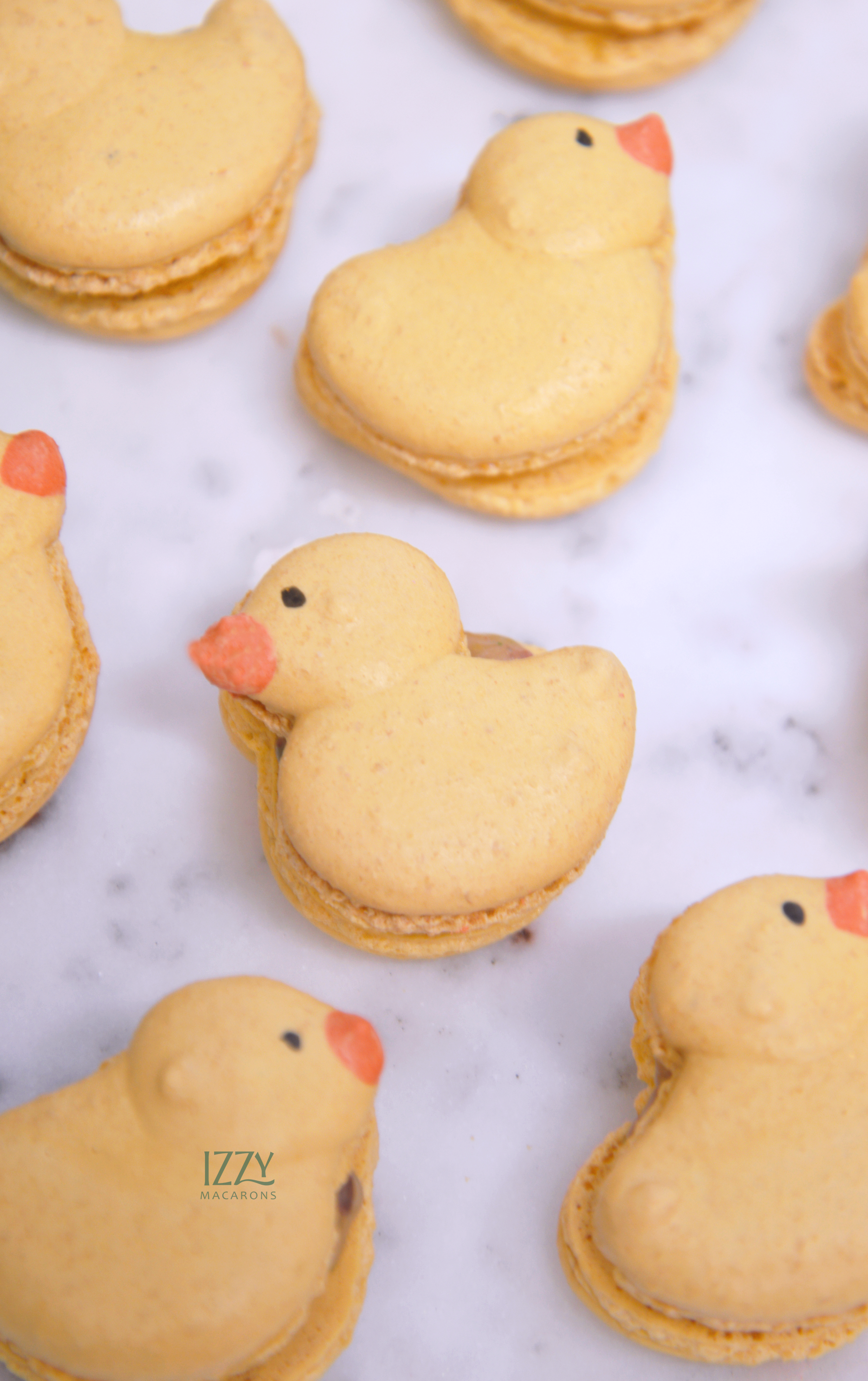 Rubber Duck Macarons