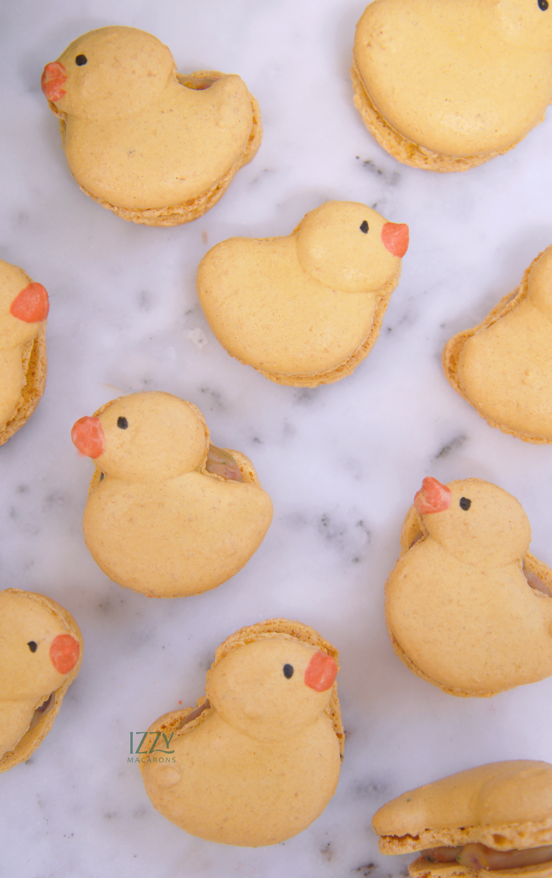 Rubber Duck Macarons