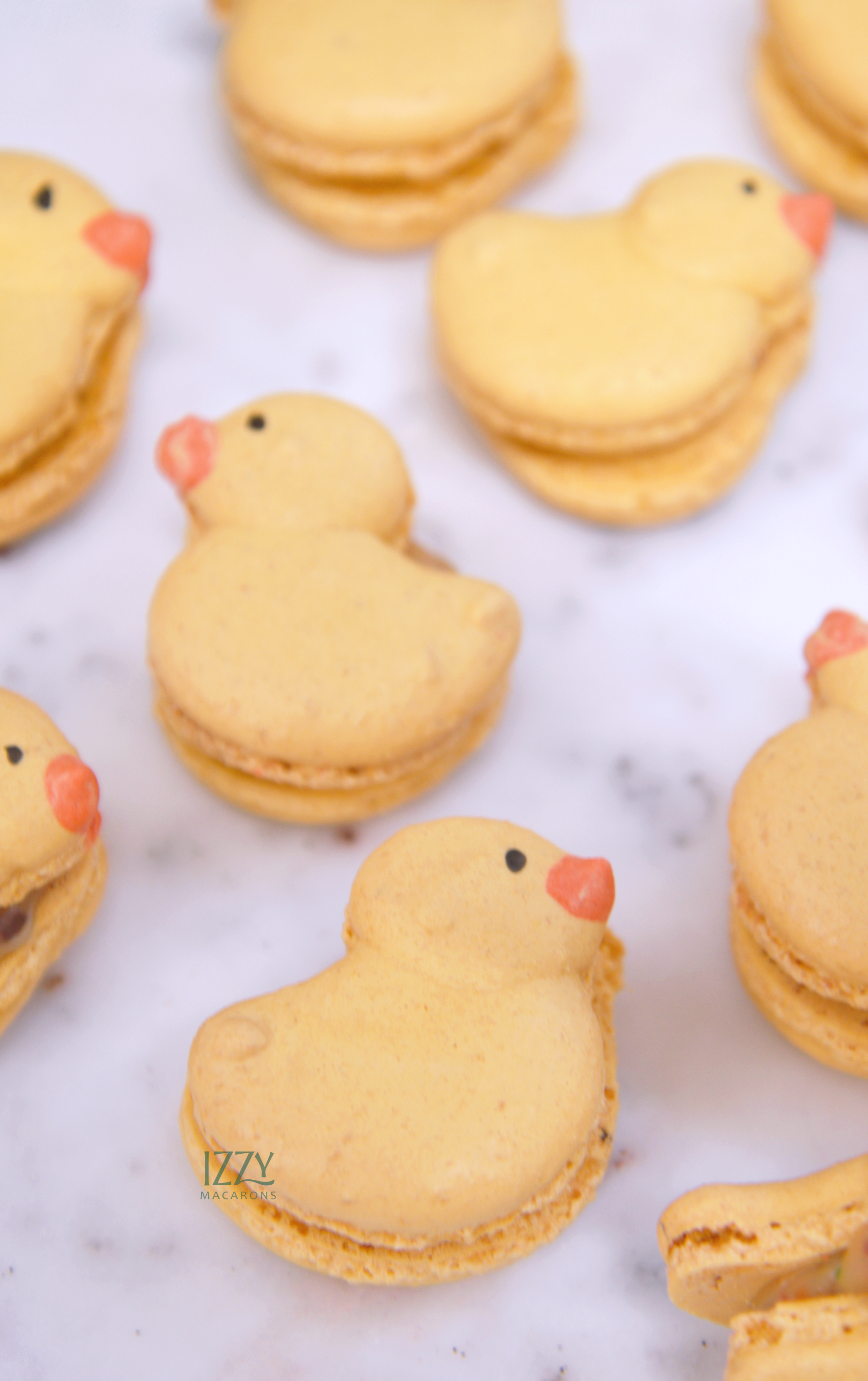 Rubber Duck Macarons