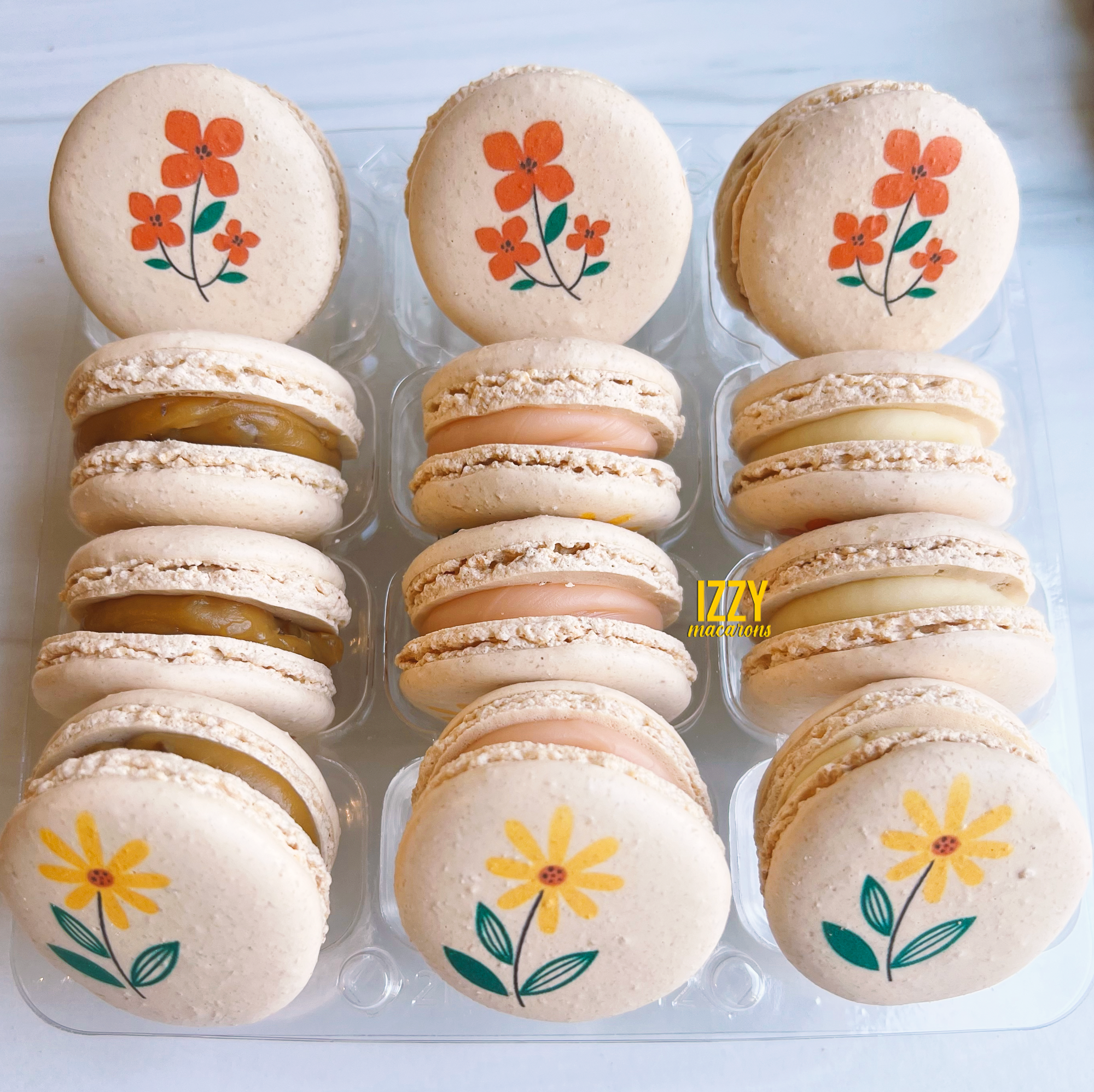 Flowers Macarons