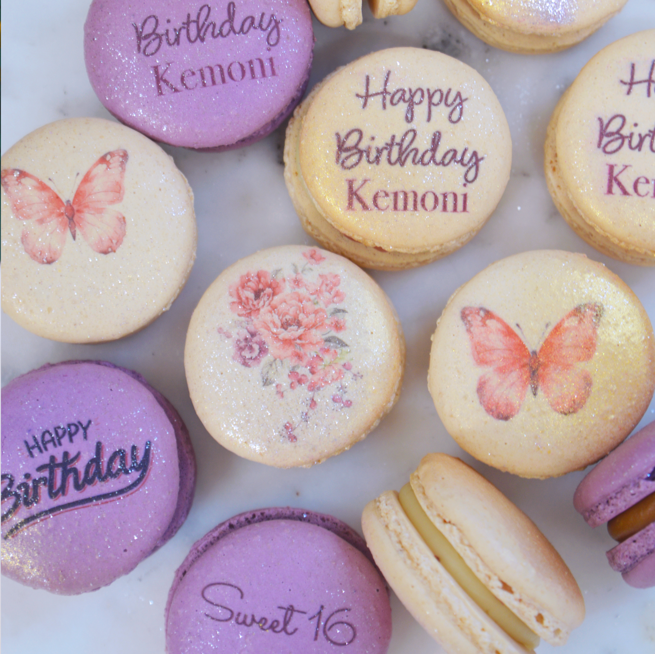 Sweet 16 - Birthday Macarons