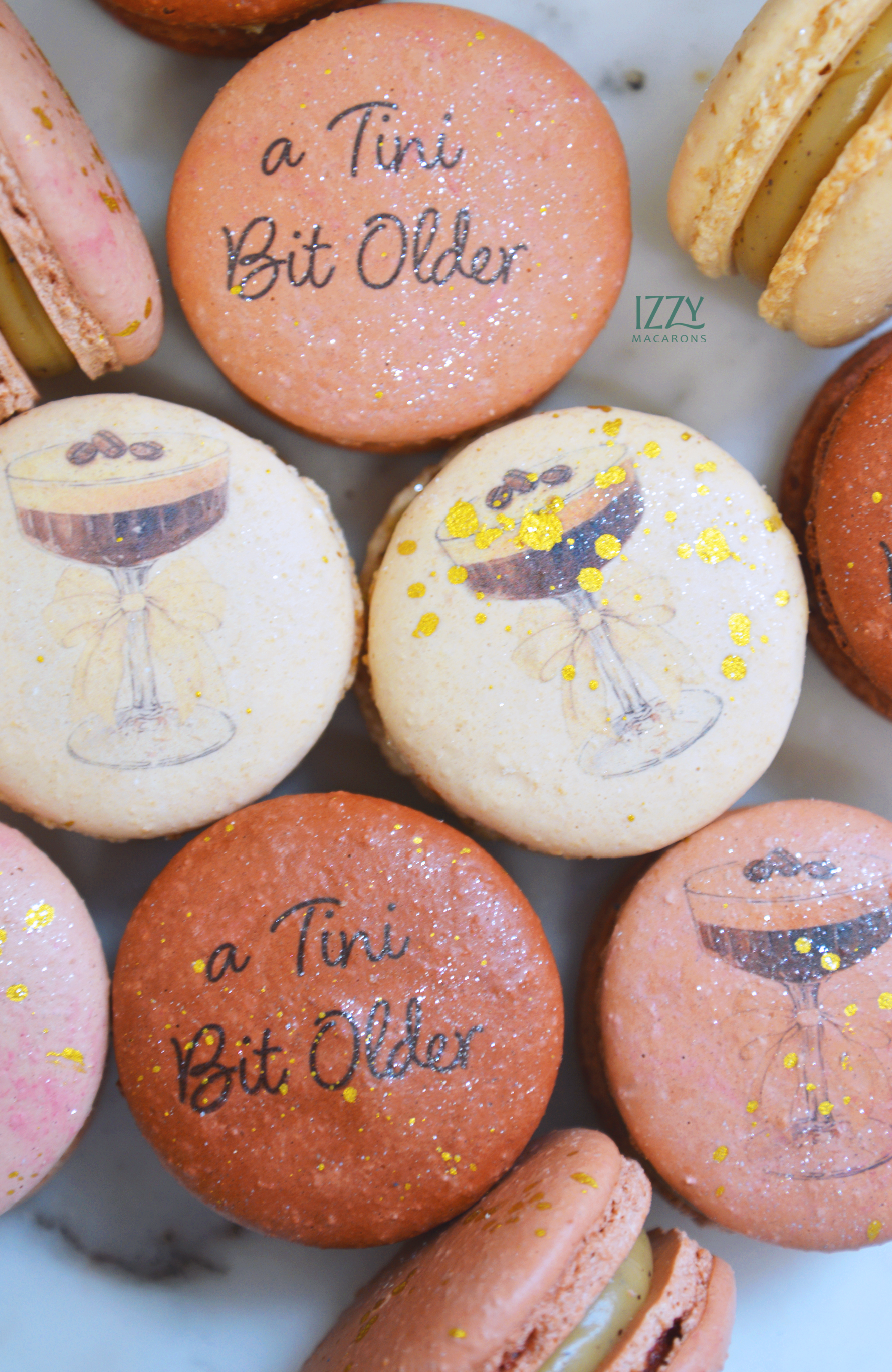 Tini Bit Older- Birthday Macarons