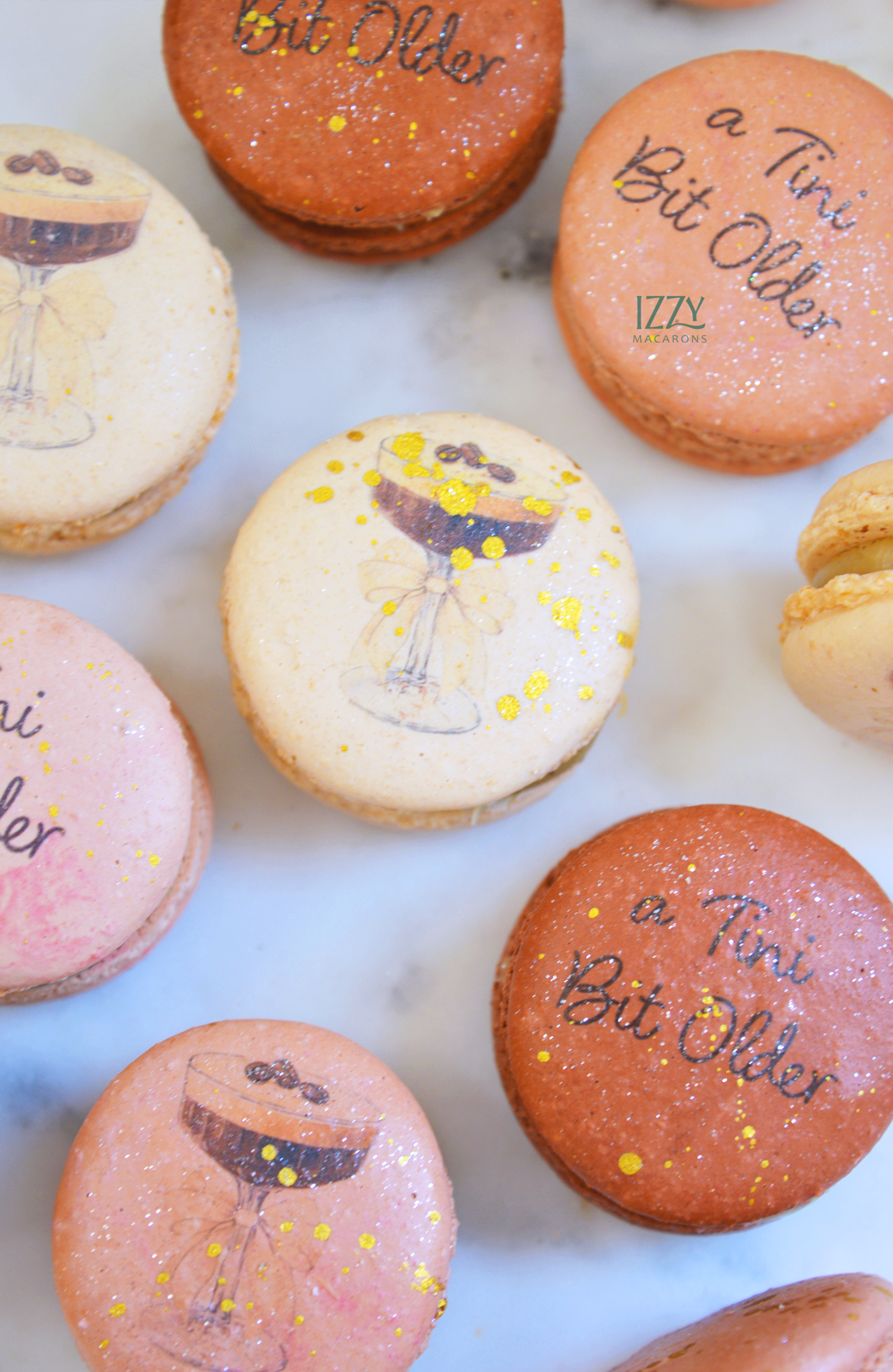 Tini Bit Older- Birthday Macarons