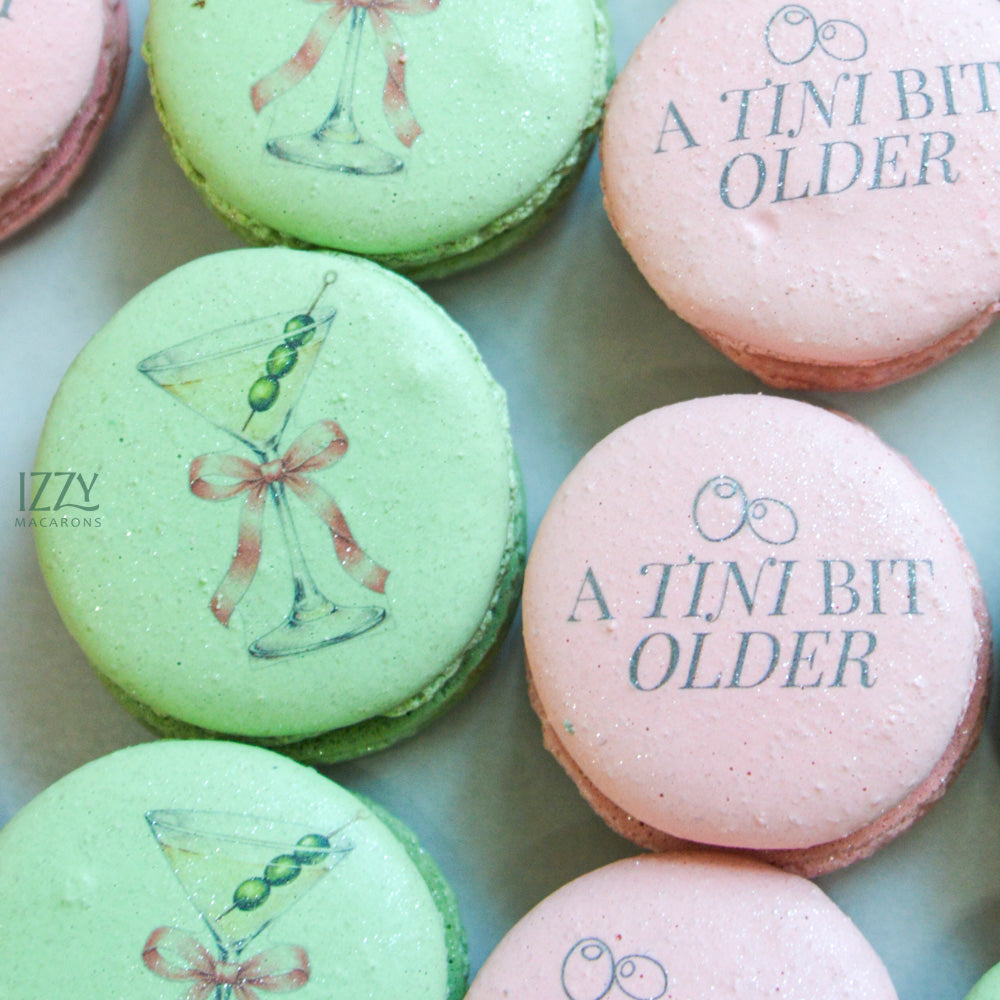 Tini Bit Older- Birthday Macarons