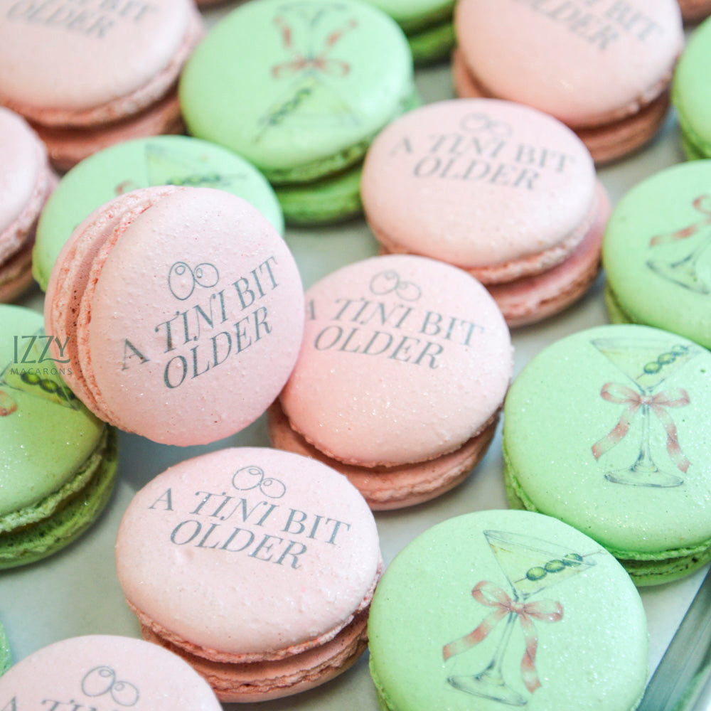 Tini Bit Older- Birthday Macarons