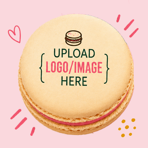 Logo Macarons - Edible Print
