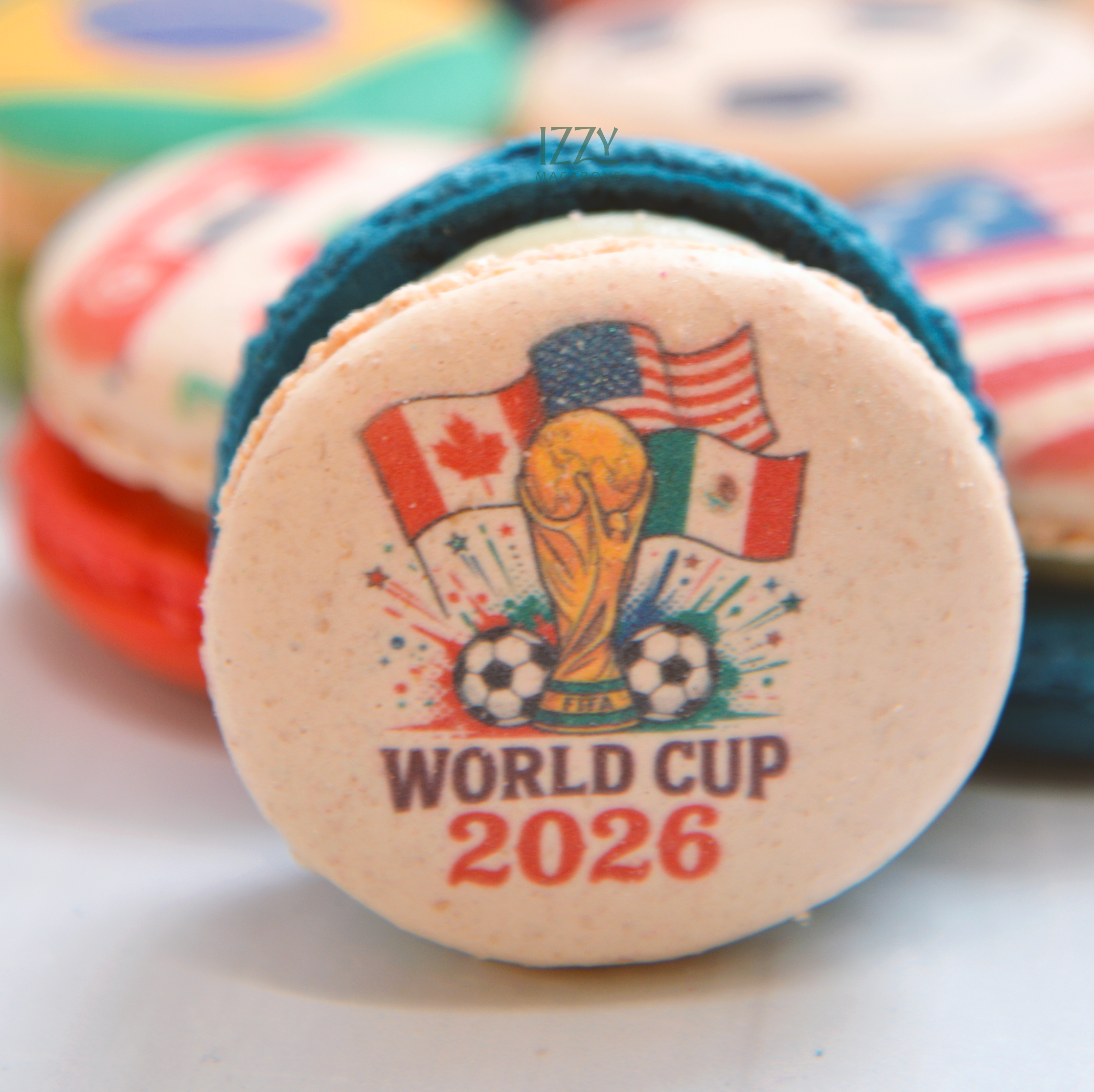 World Cup Macarons